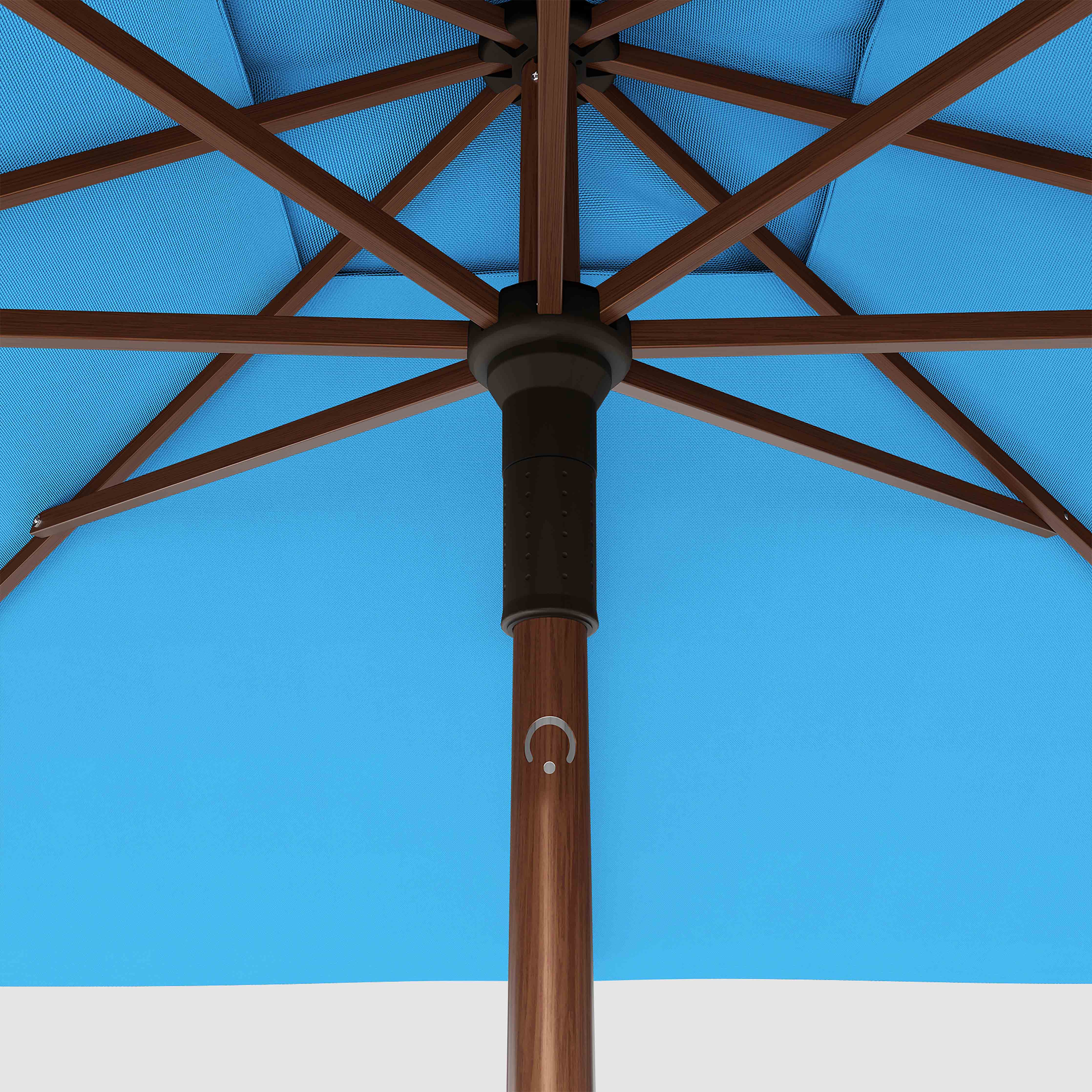 #pole finish_Wooden