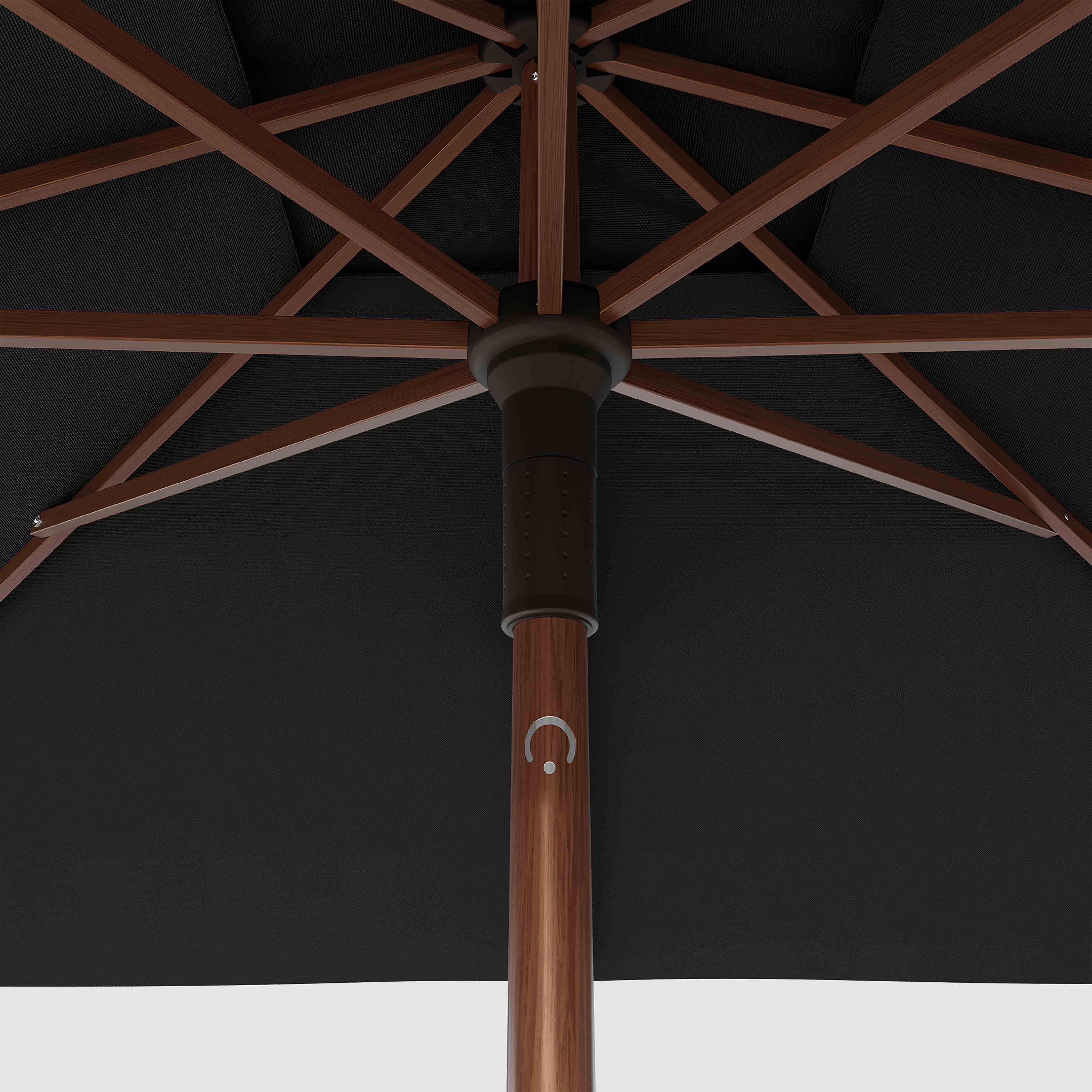 #pole finish_Wooden