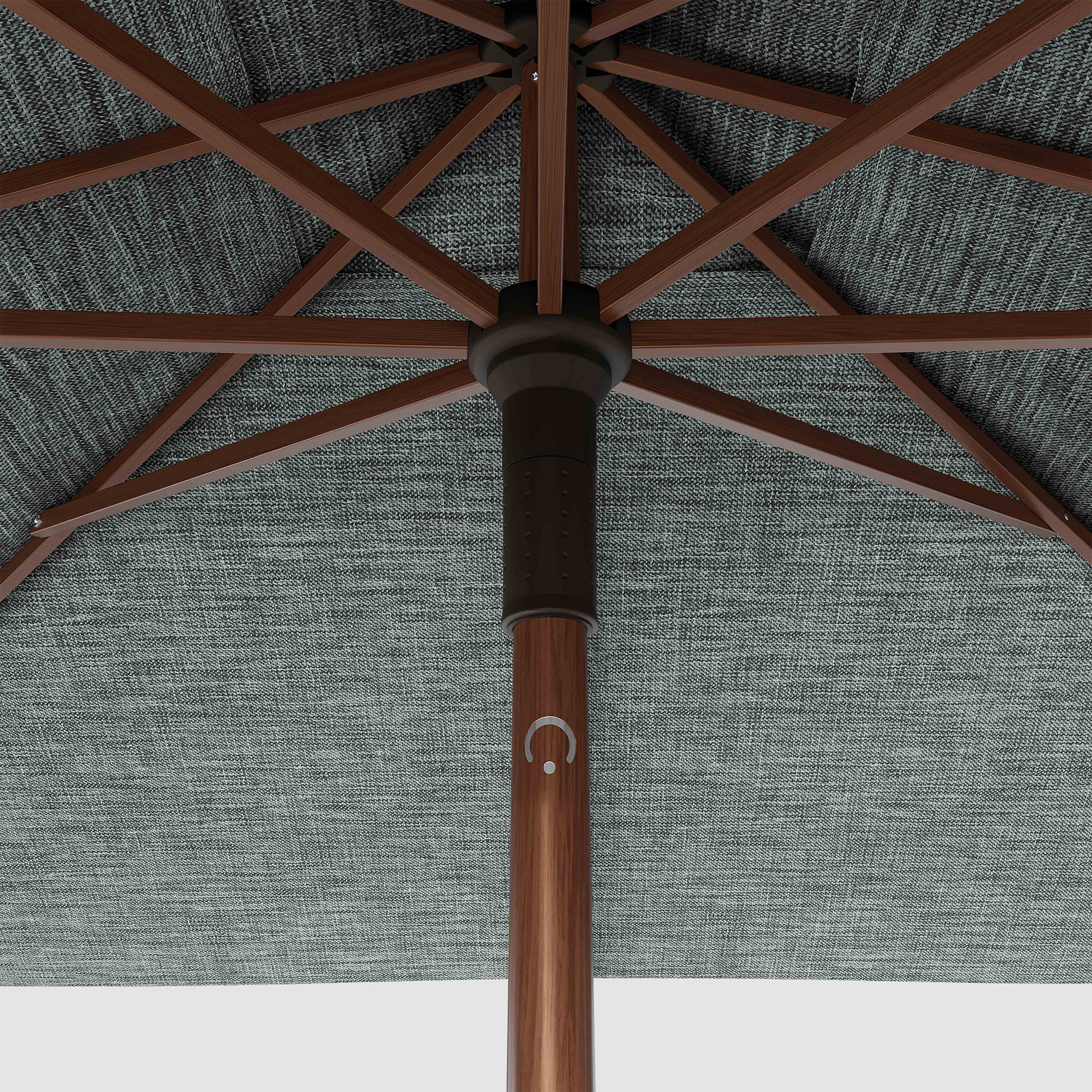 #pole finish_Wooden