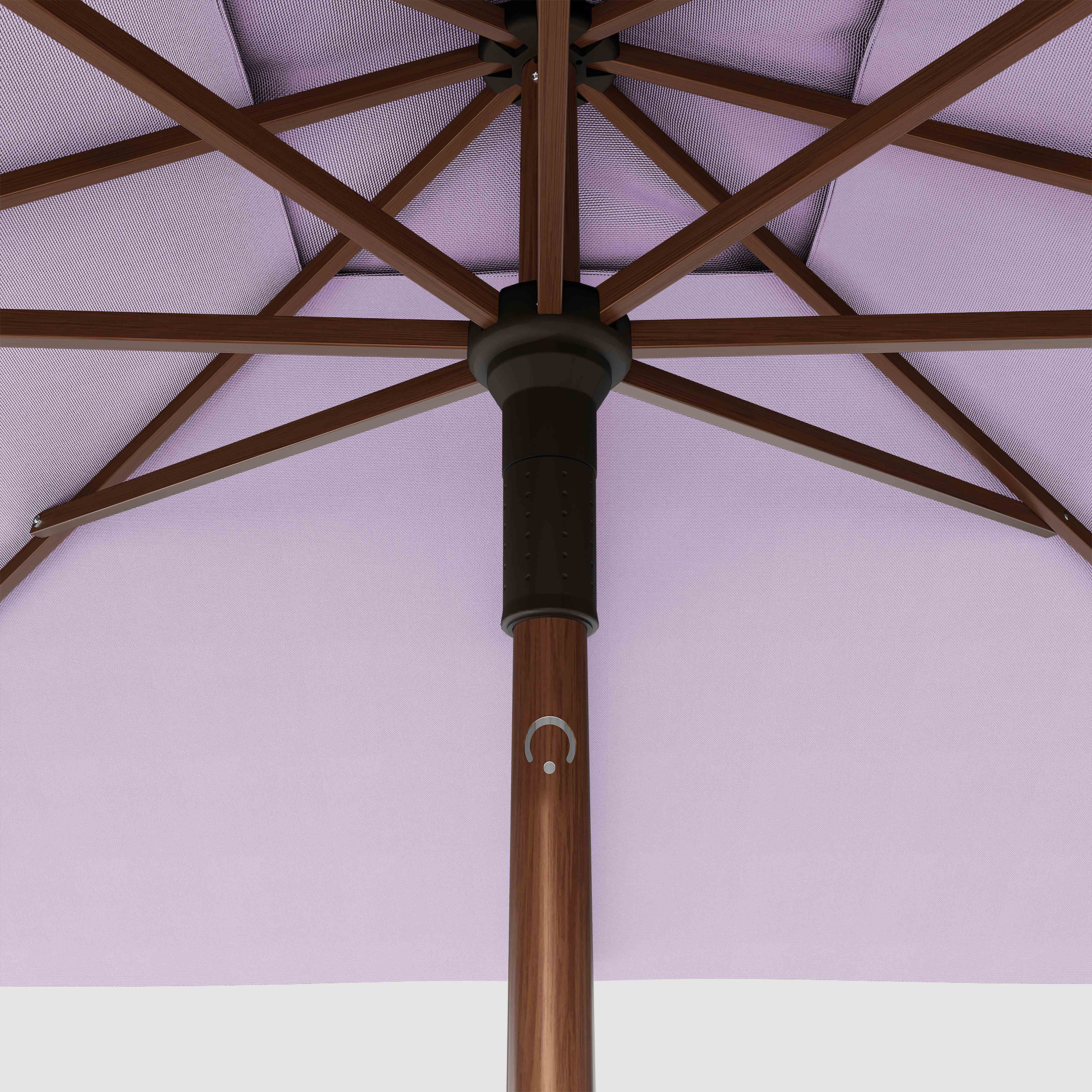 #pole finish_Wooden