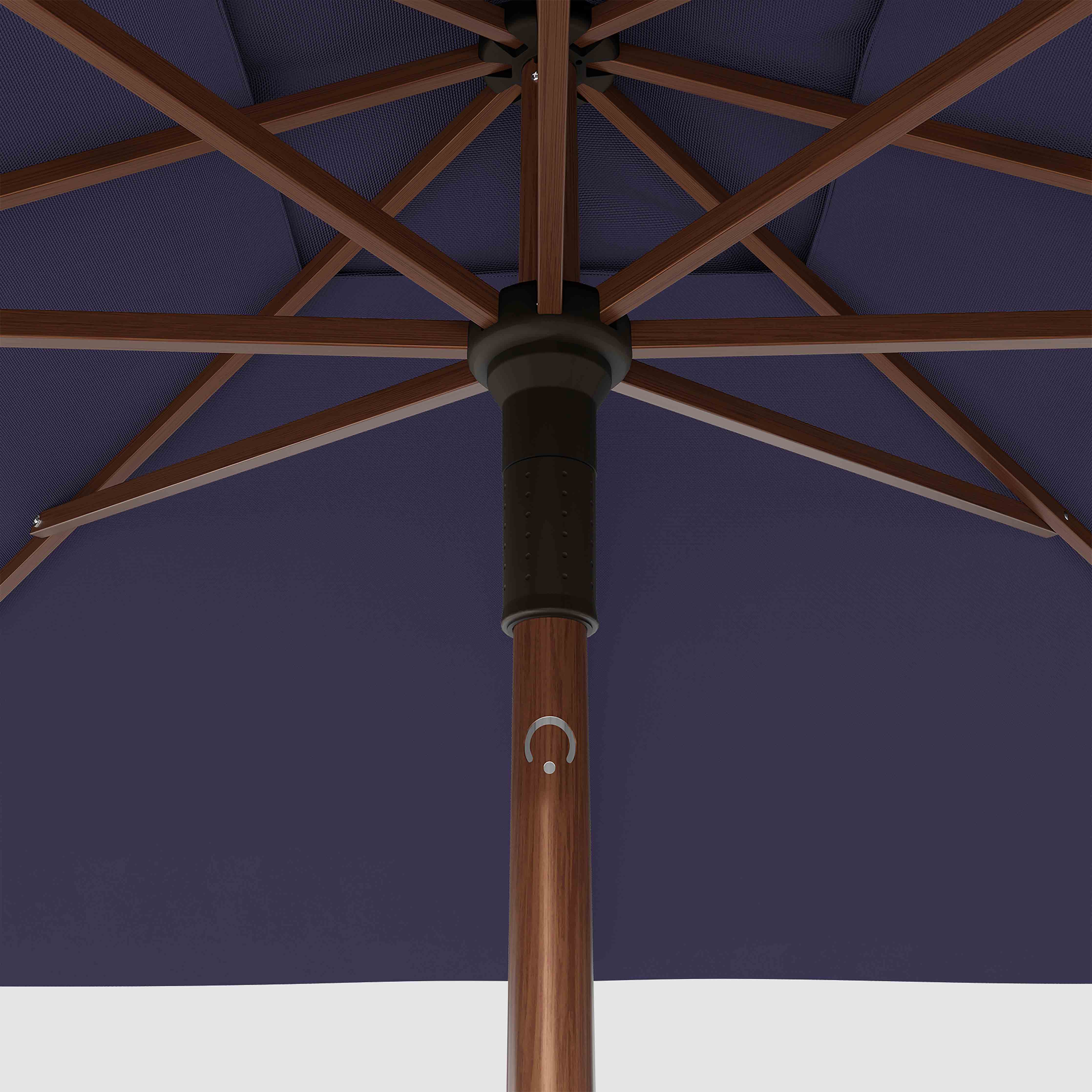 #pole finish_Wooden