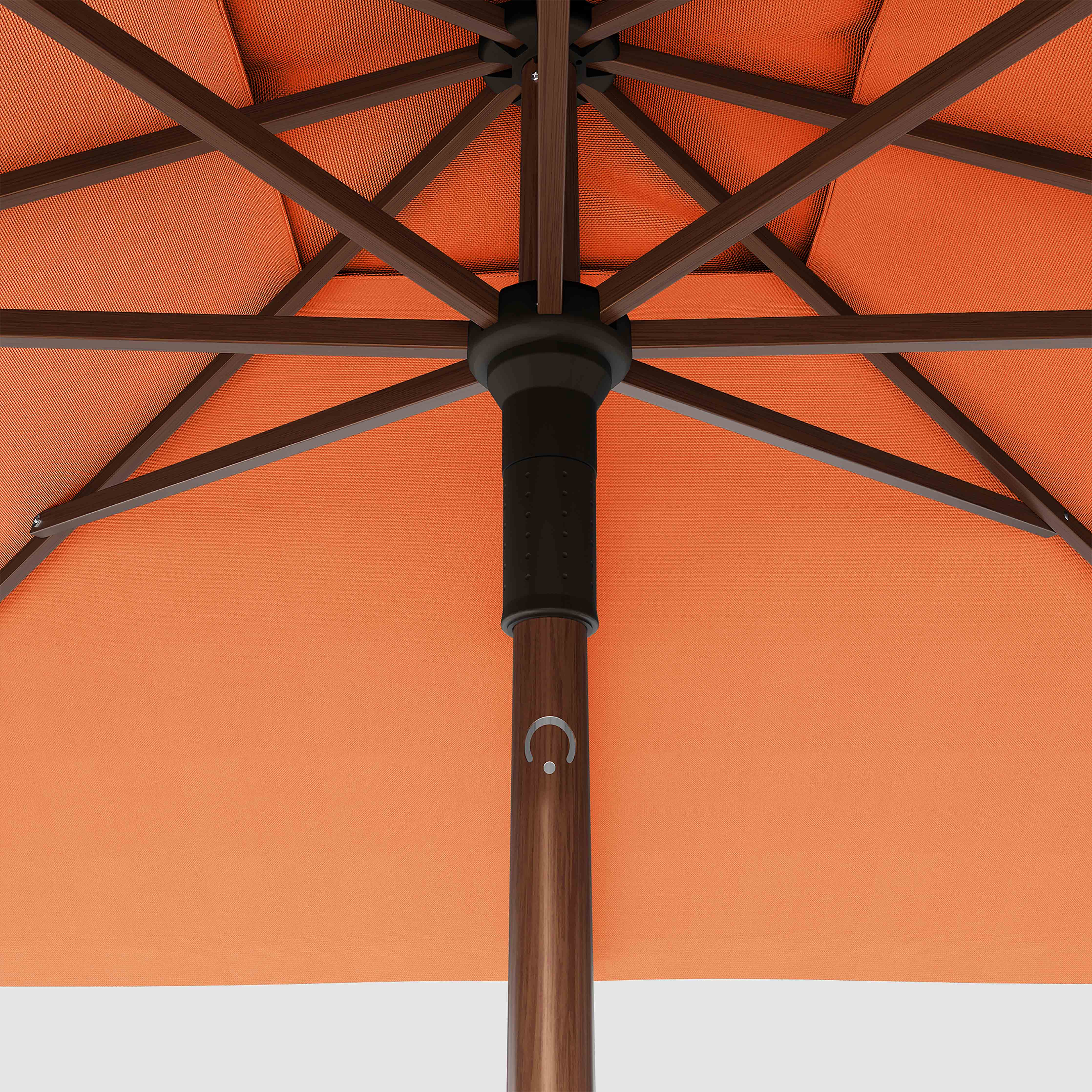 #pole finish_Wooden