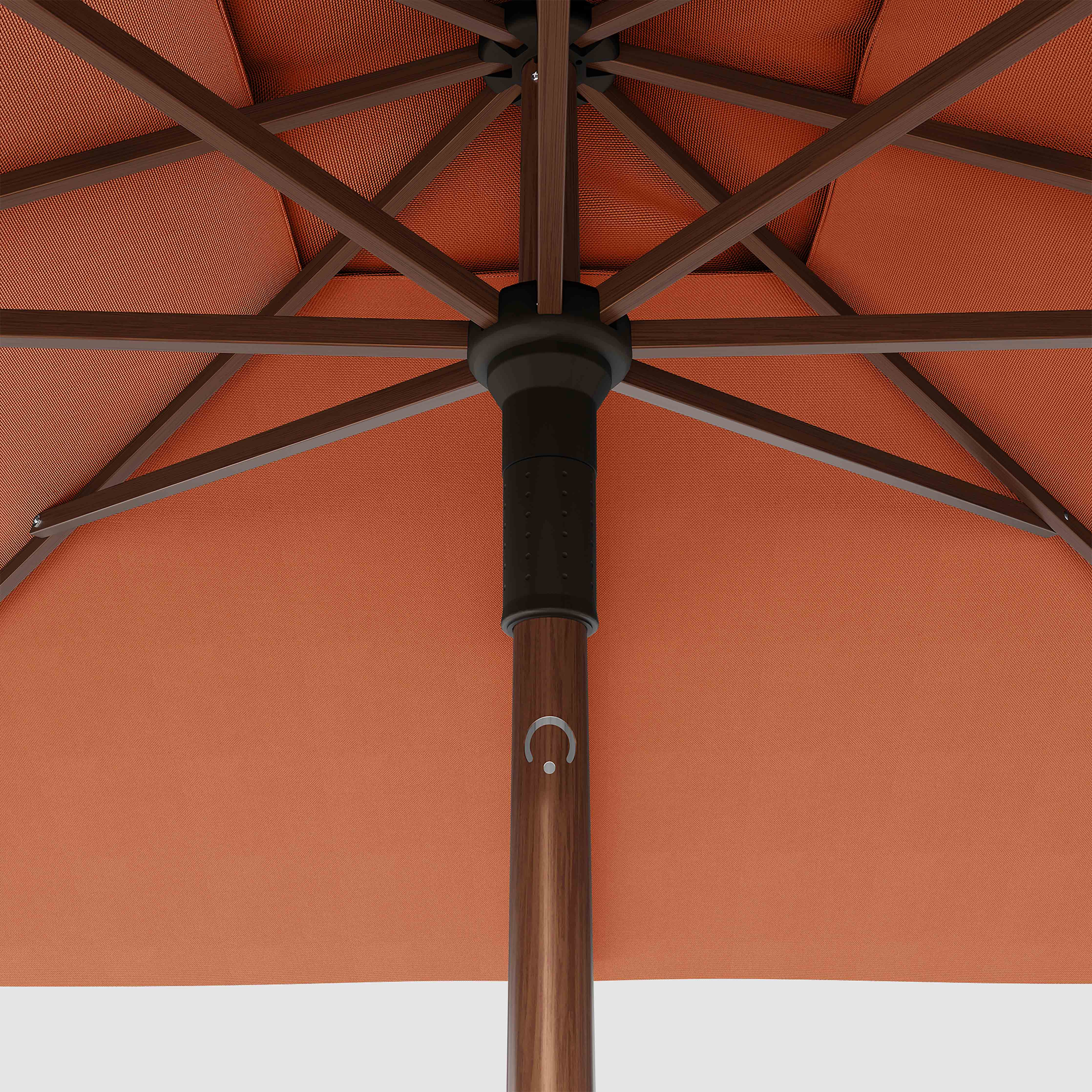 #pole finish_Wooden