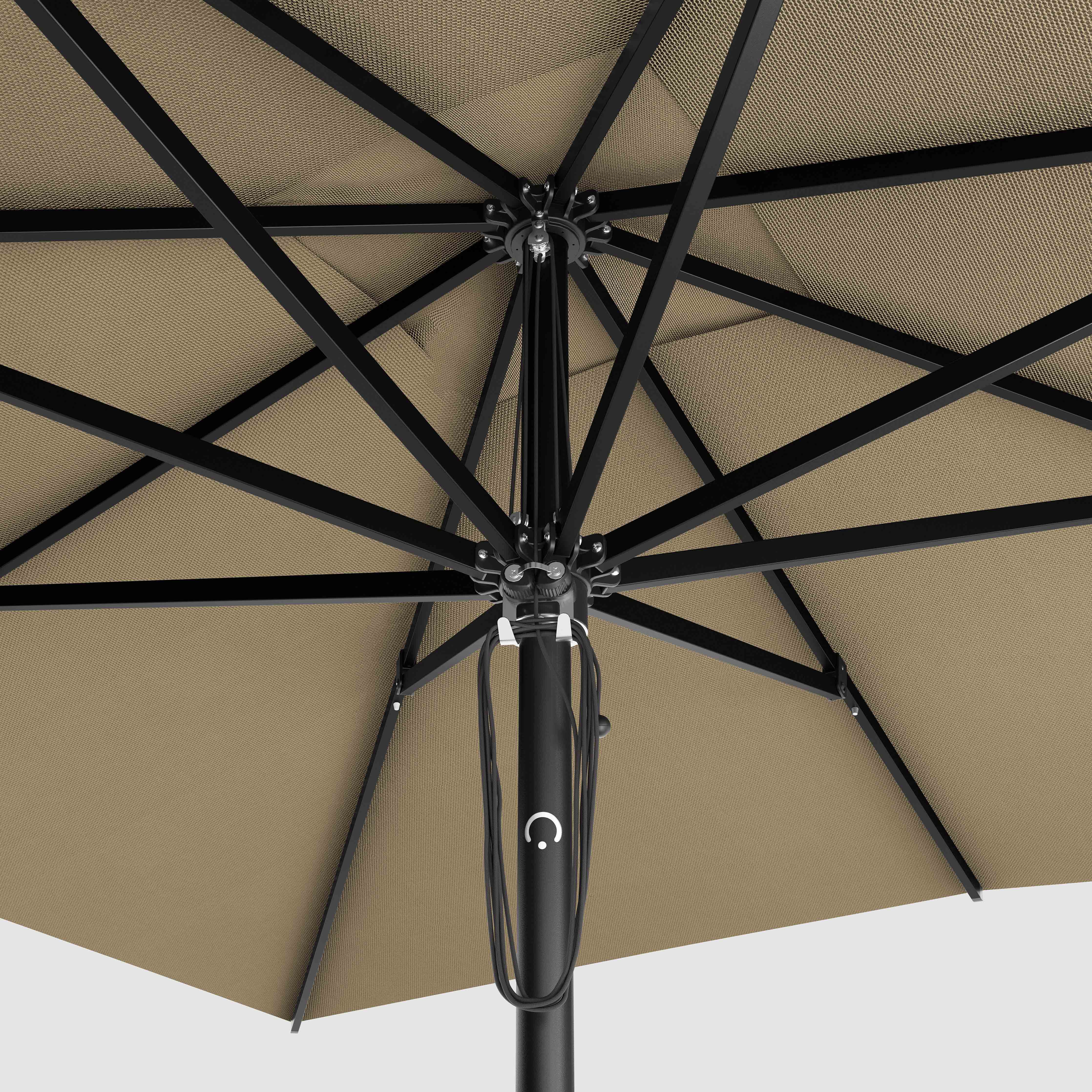 #Size_10ft x 10ft #pole finish_Black