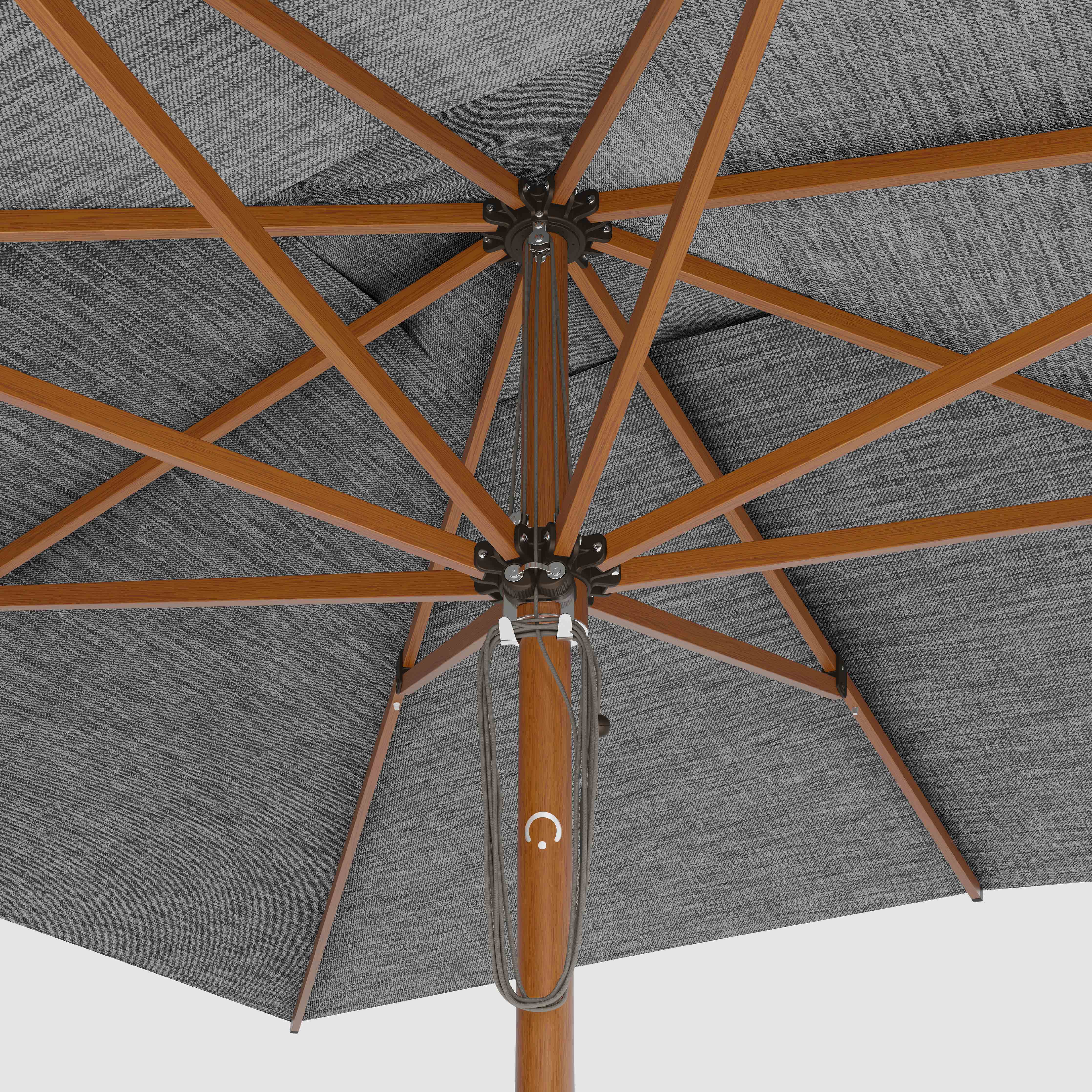#Size_10ft x 10ft #pole finish_Wood