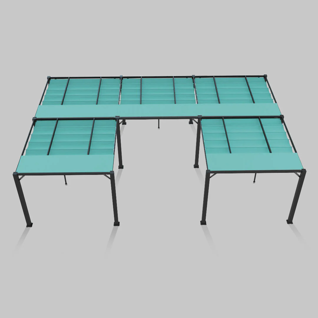 The Modular Pergola - Sunbrella Aruba