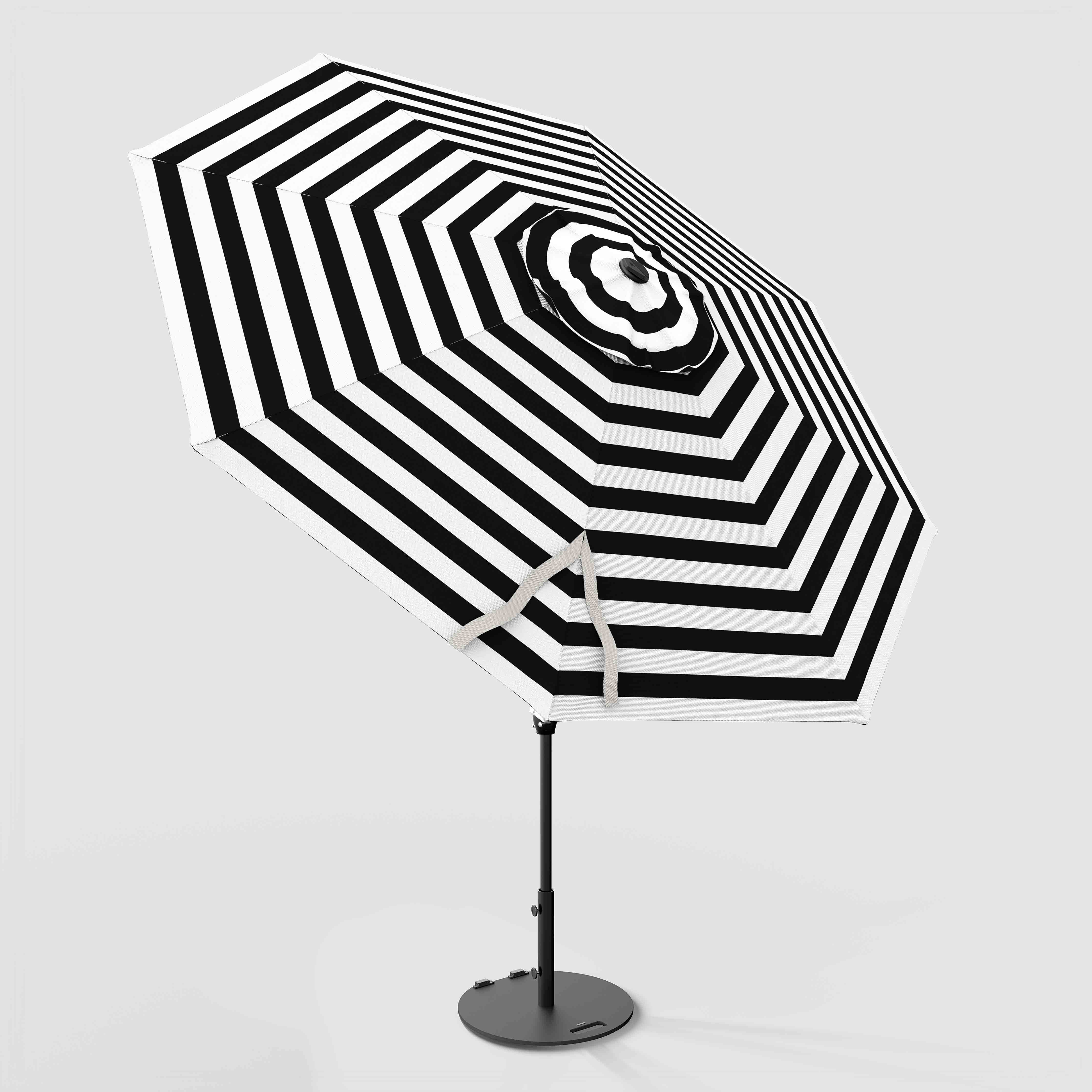 The Glow - Sunbrella Black & Grey