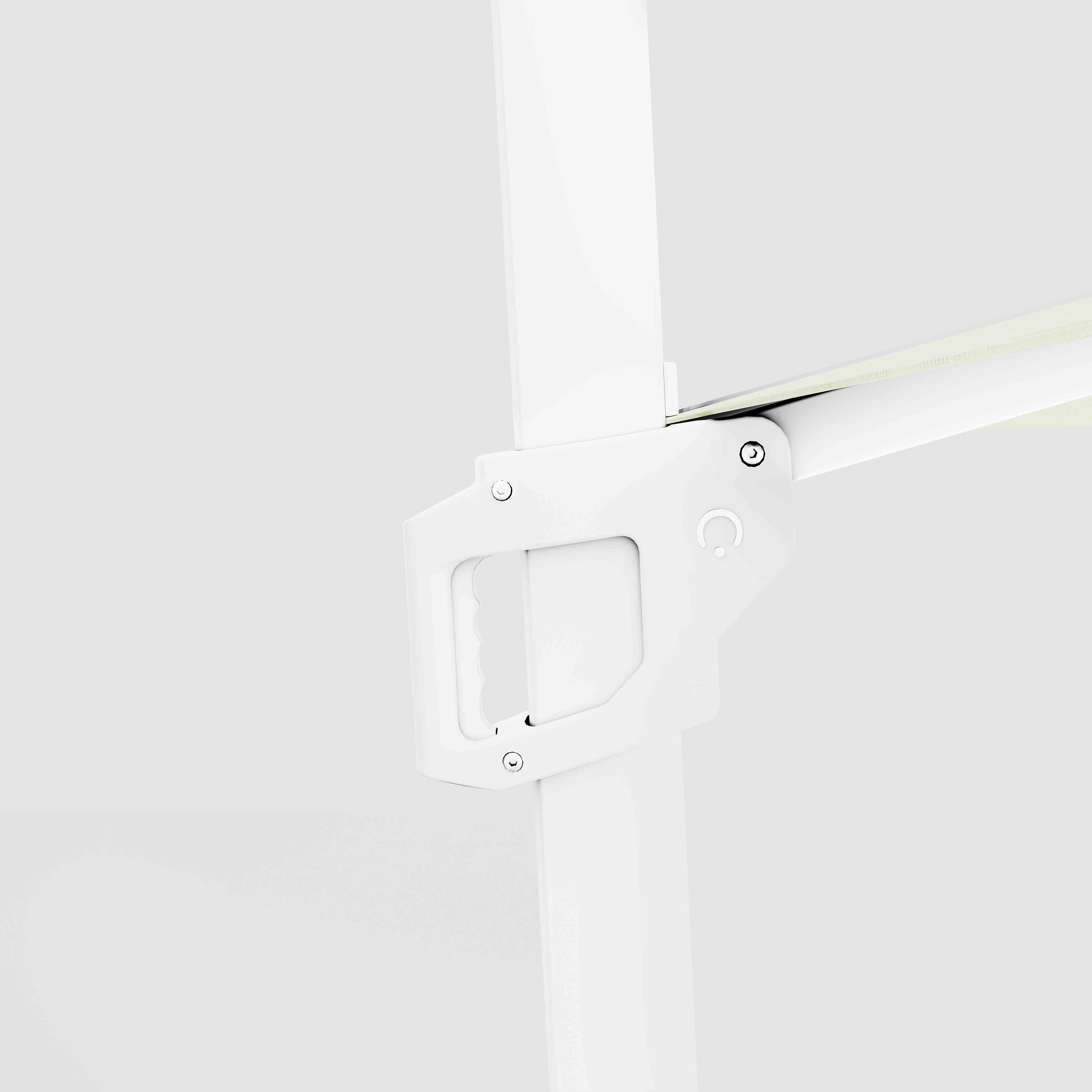 #pole finish_White