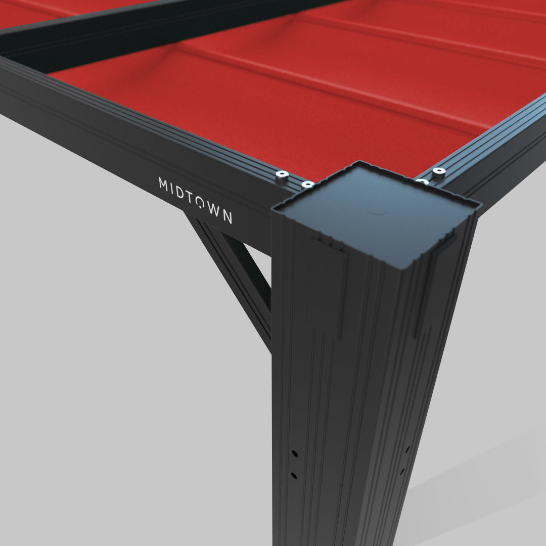 #configuration pergola_double #frame colour_Black