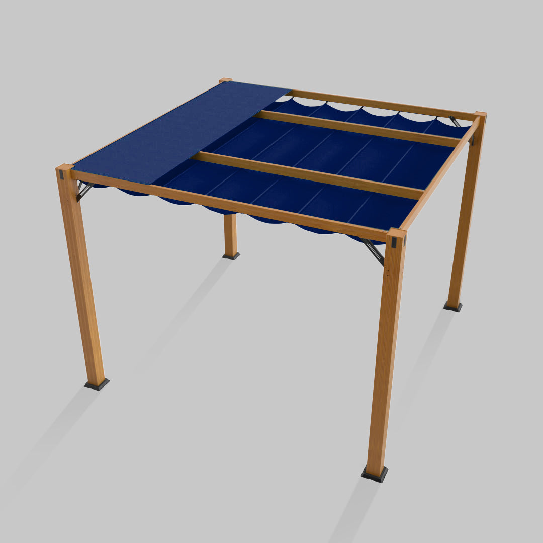 #configuration pergola_single #frame colour_Wood