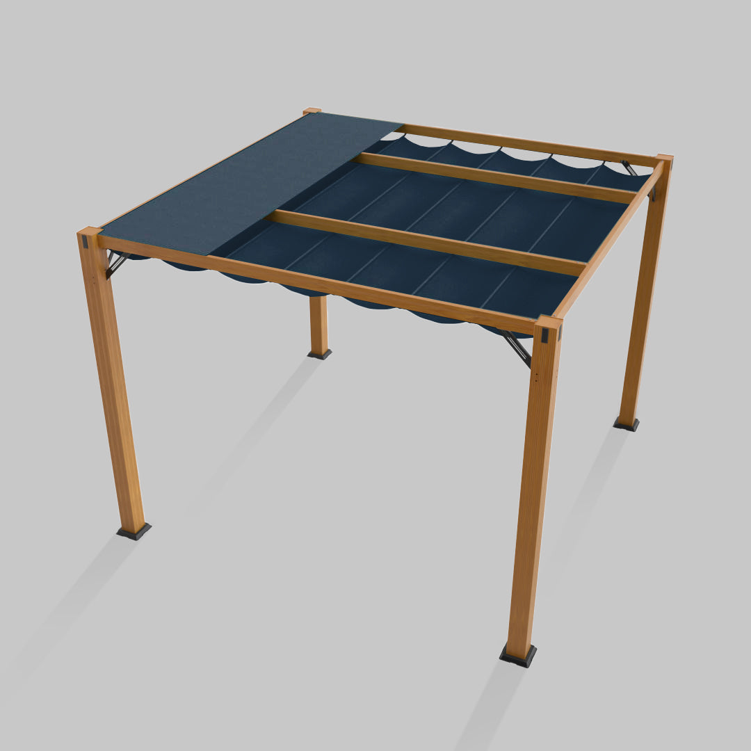 #configuration pergola_single #frame colour_Wood