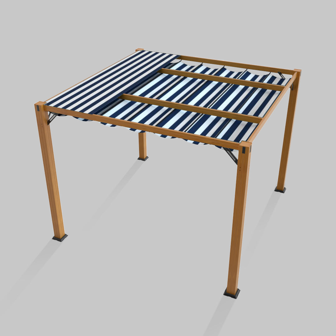 #configuration pergola_single #frame colour_Wood