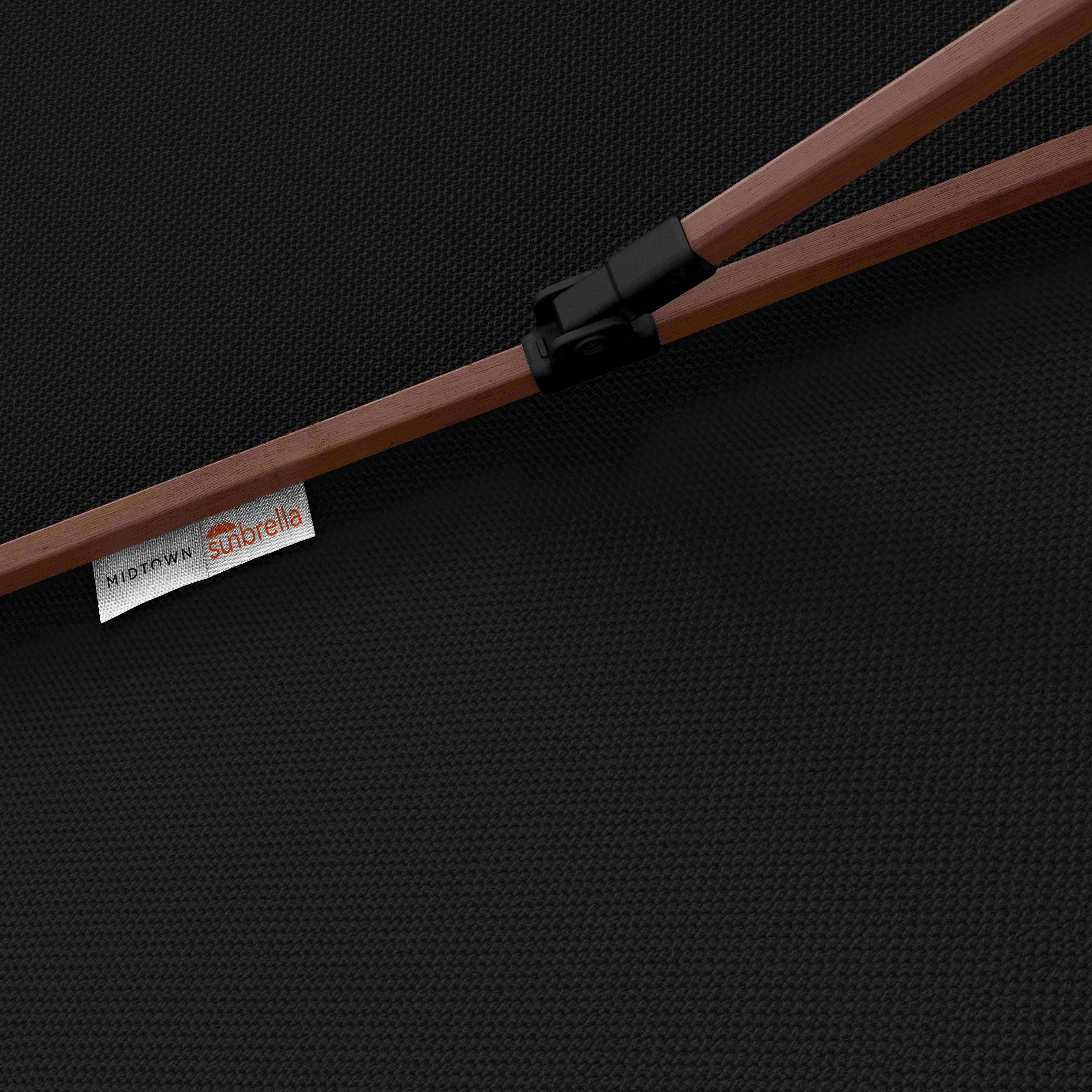 The Wooden™ - Sunbrella Black