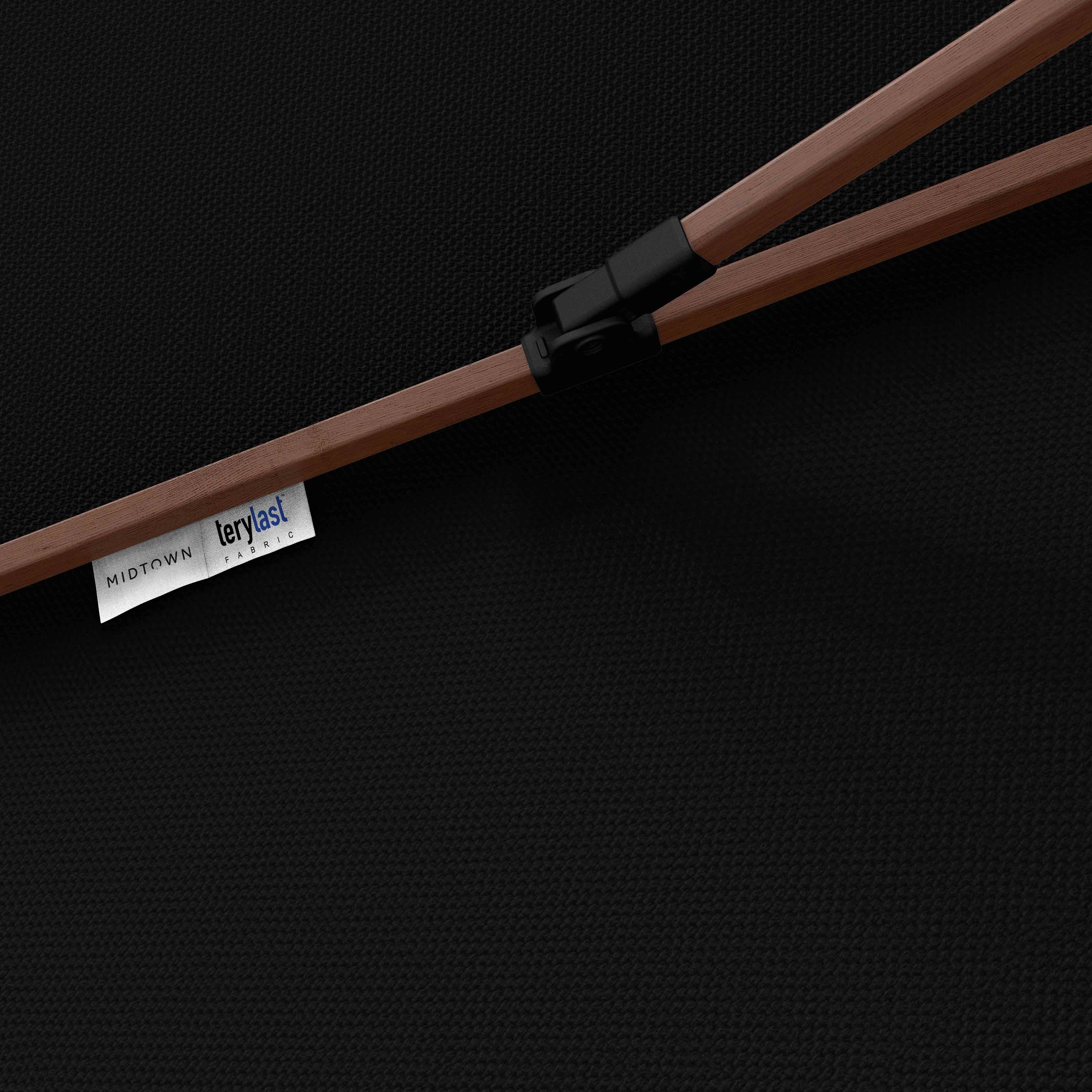 The Wooden™ - Terylast Ebony - Black