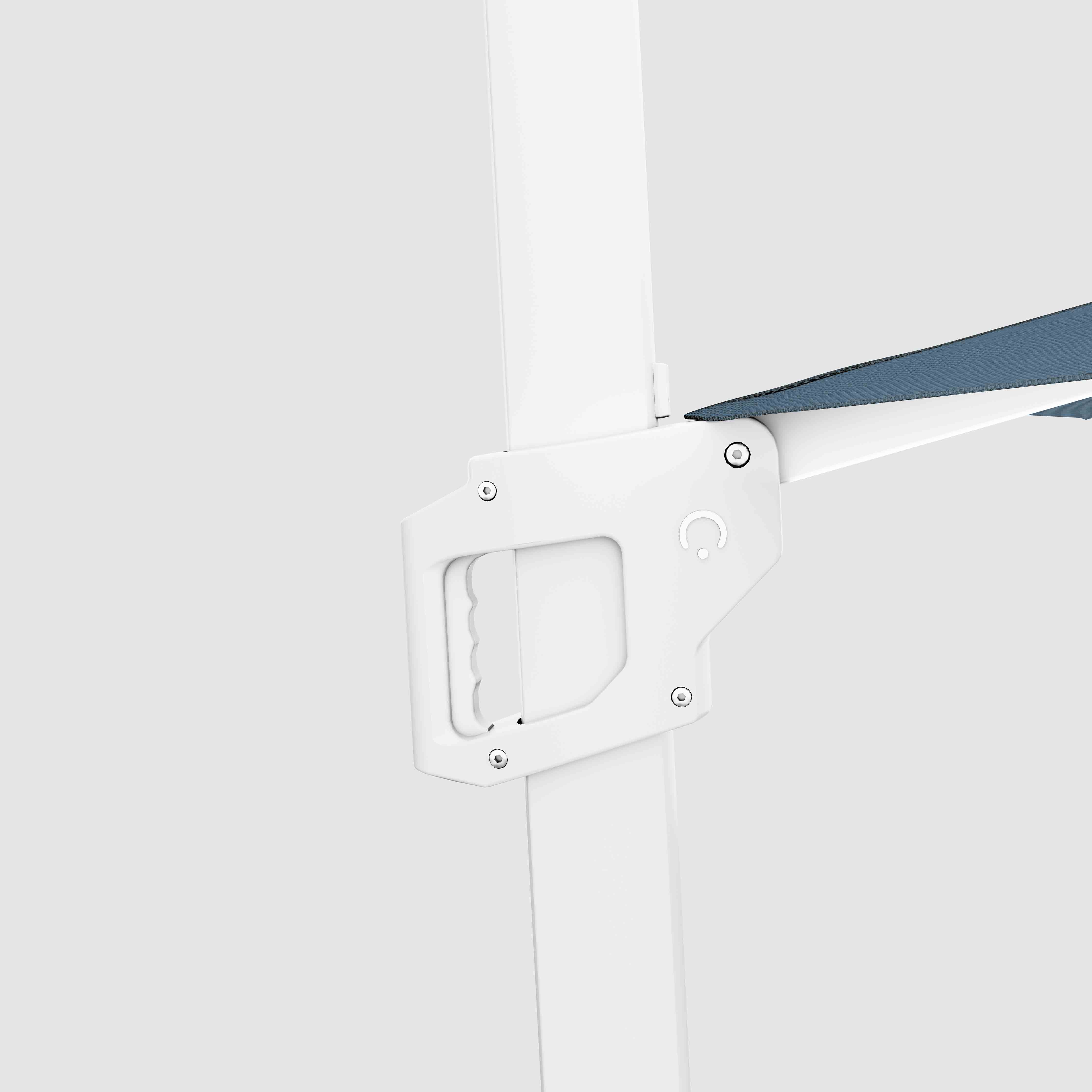 #pole finish_White