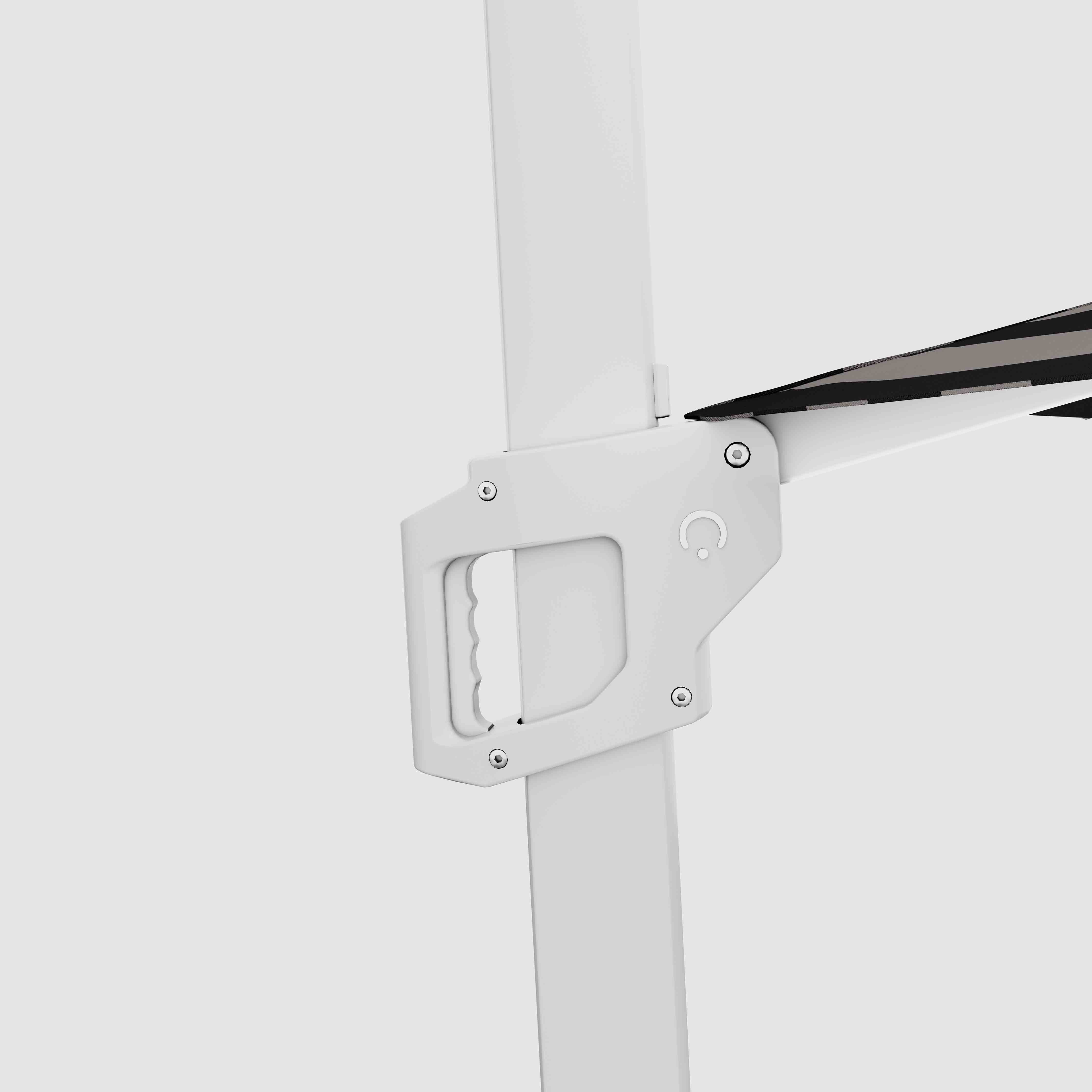 #pole finish_White