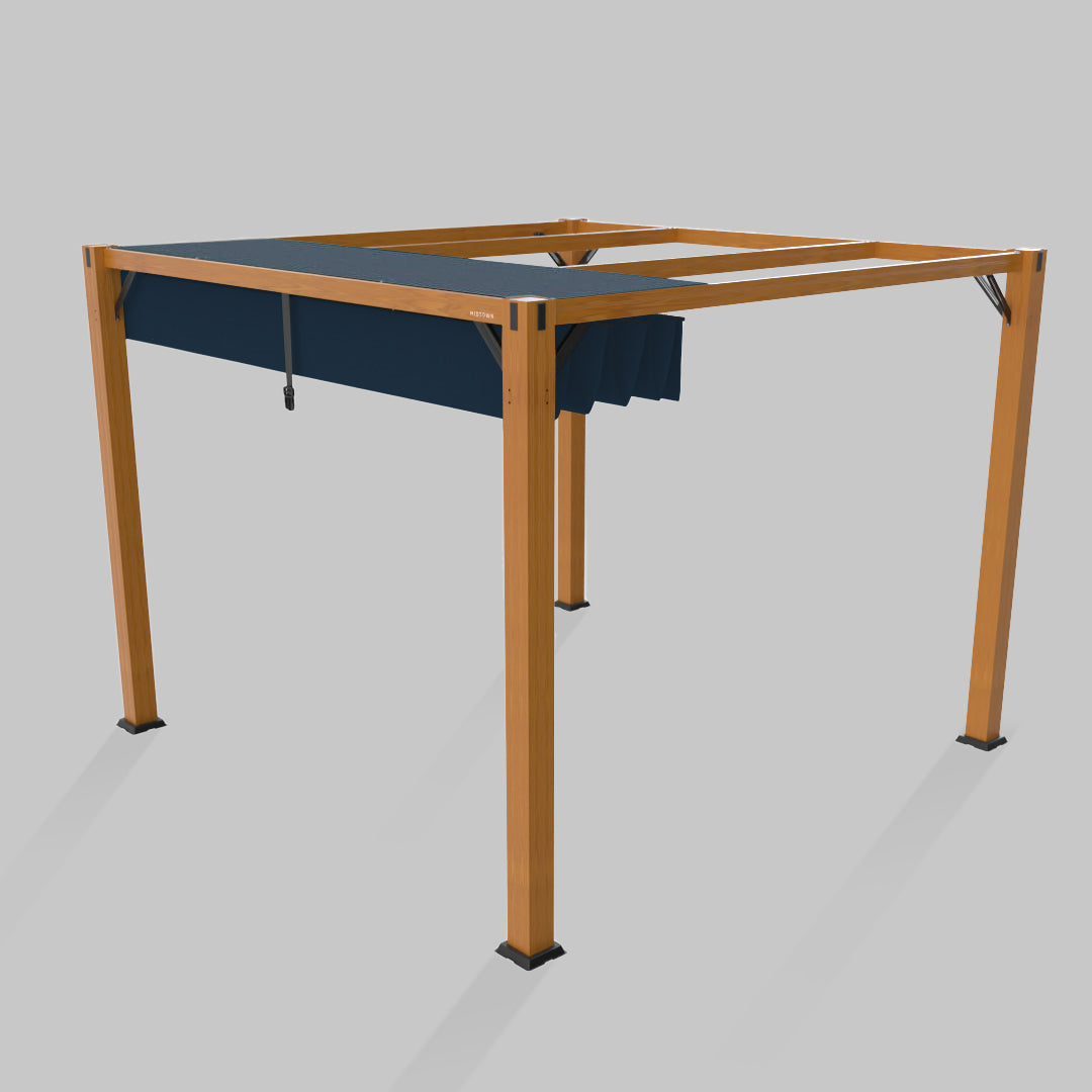 #configuration pergola_single #frame colour_Wood