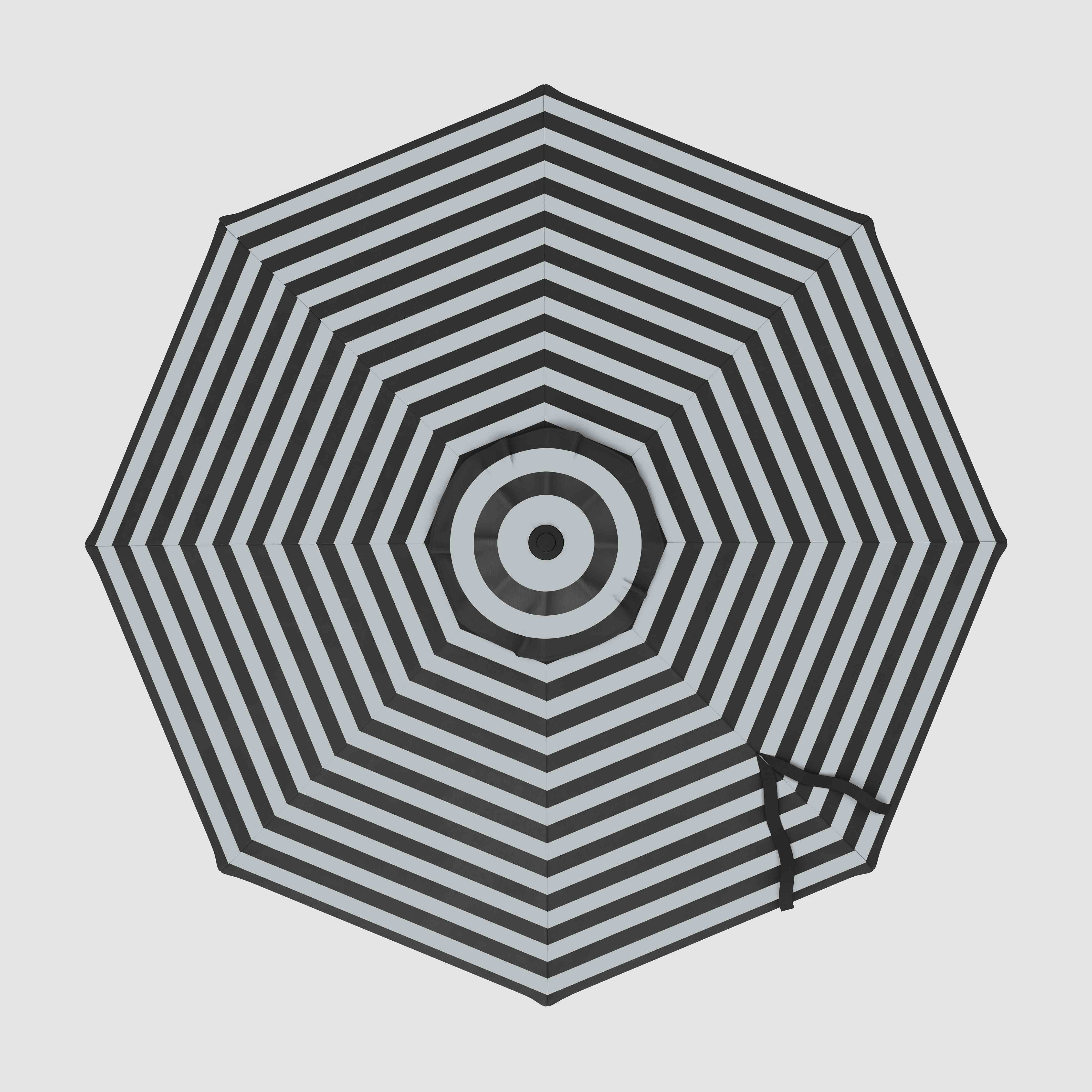 The Wooden 2™ - Sunbrella negro y gris