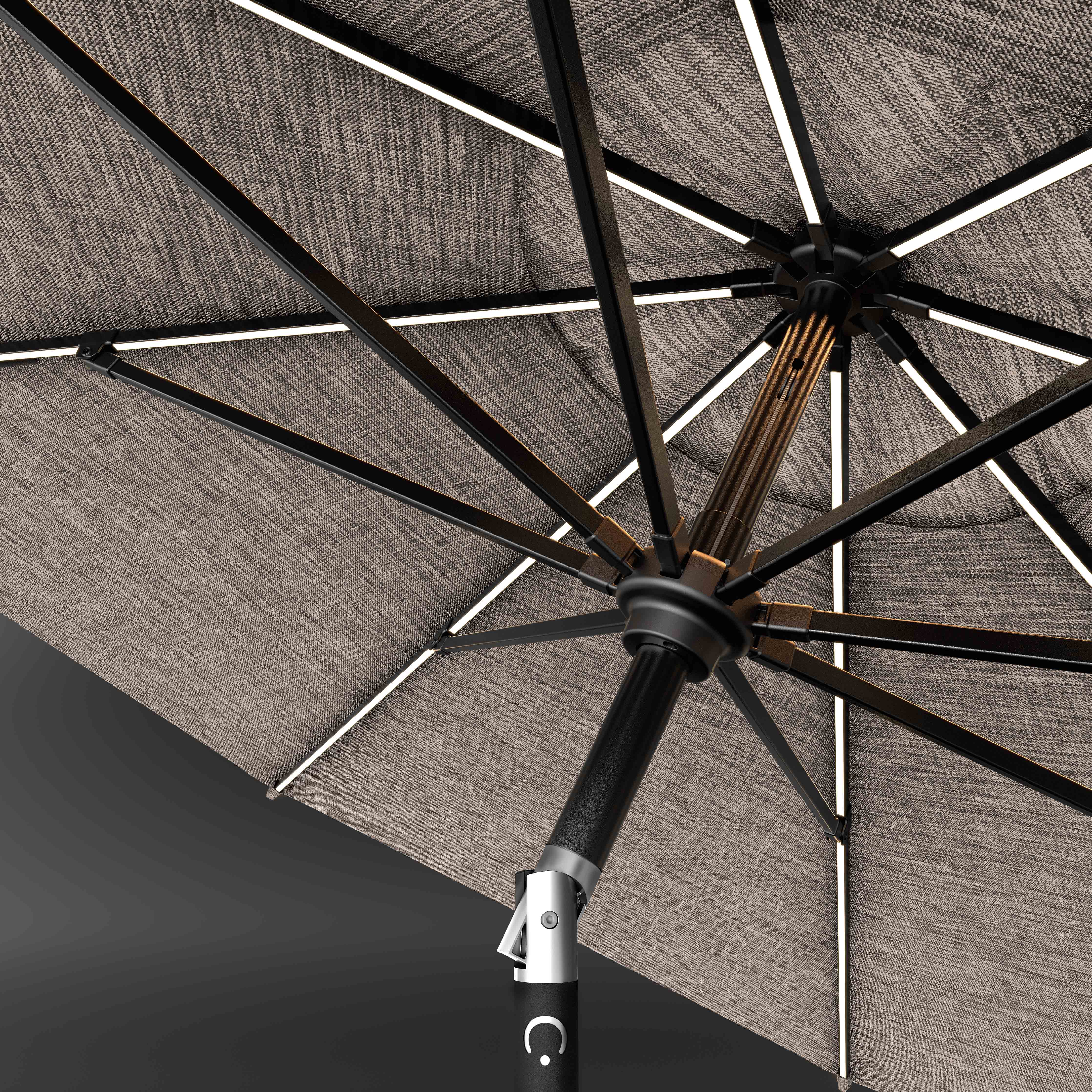 The LED Swilt™ - Sunbrella Cast Shale