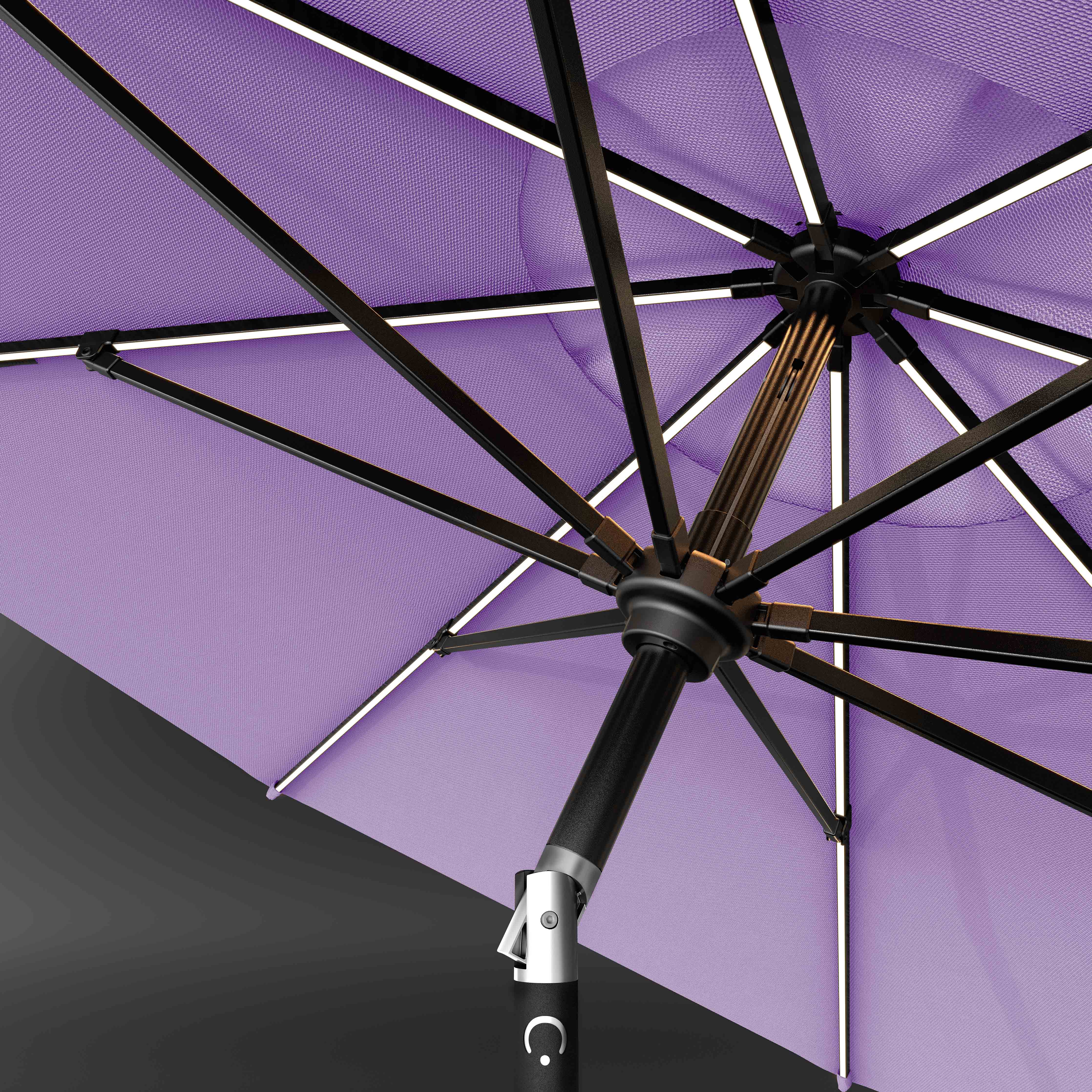 The LED Swilt™ - Terylast Midtown Purple