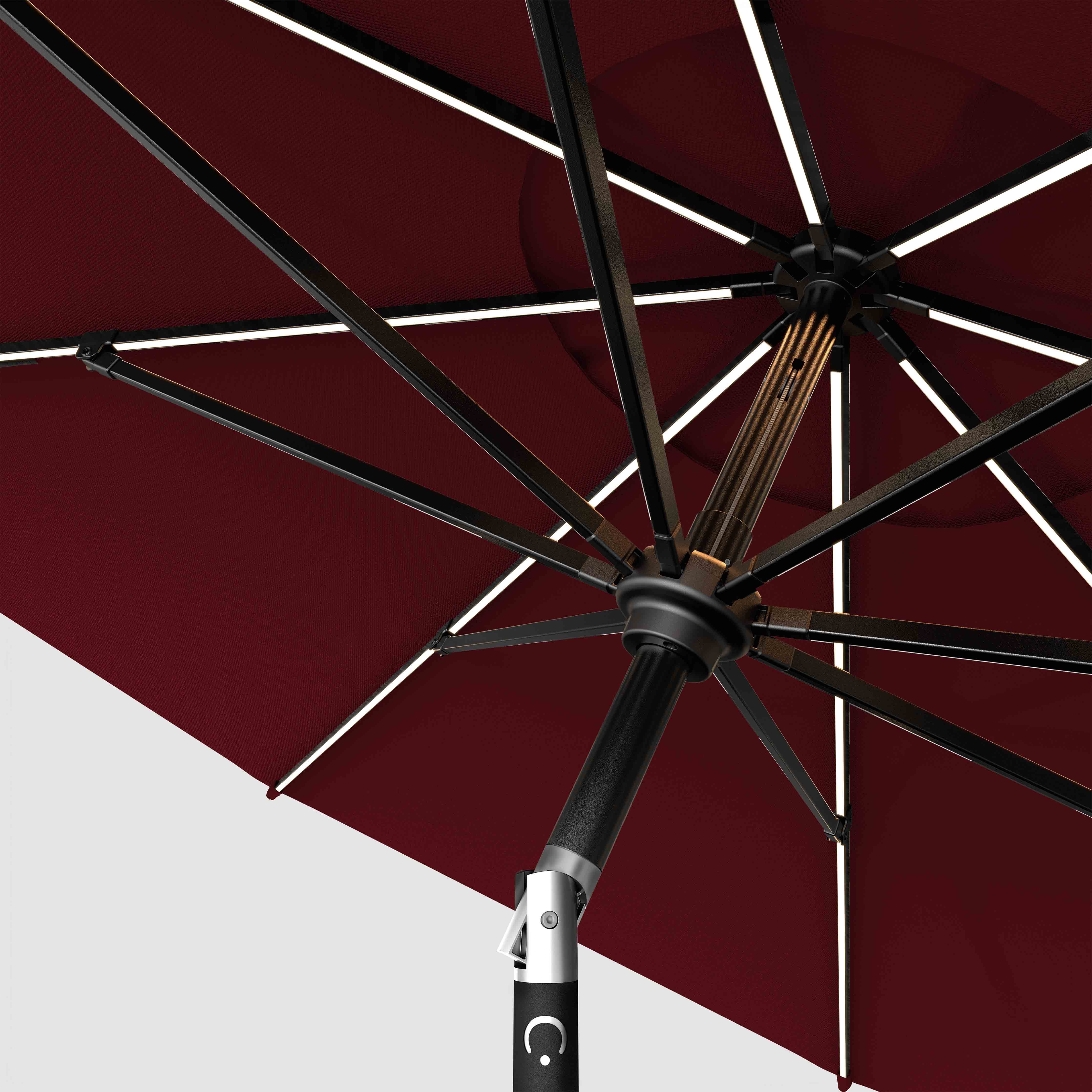 The Glow - Sunbrella Burgundy