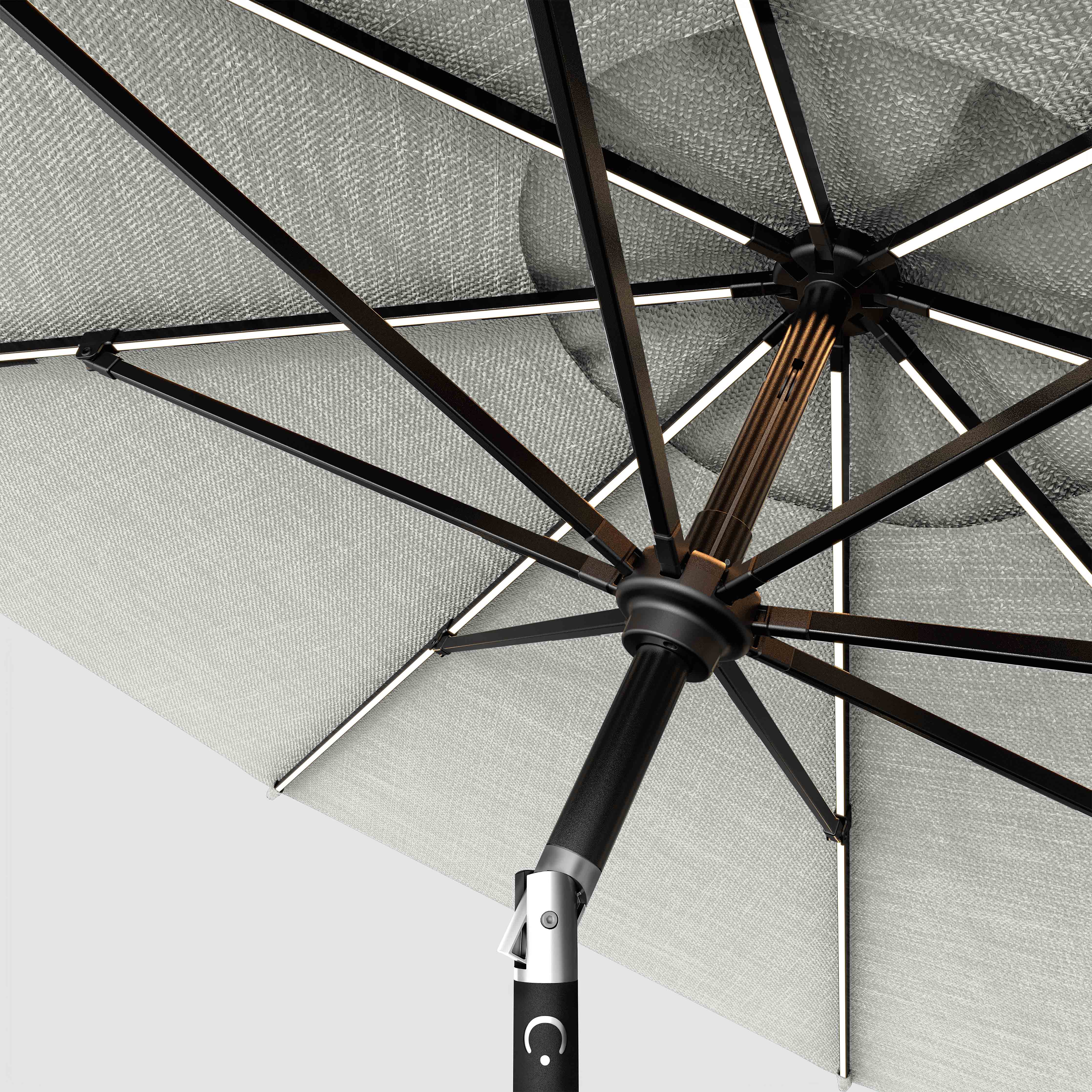 The Glow - Sunbrella Canvas Granite