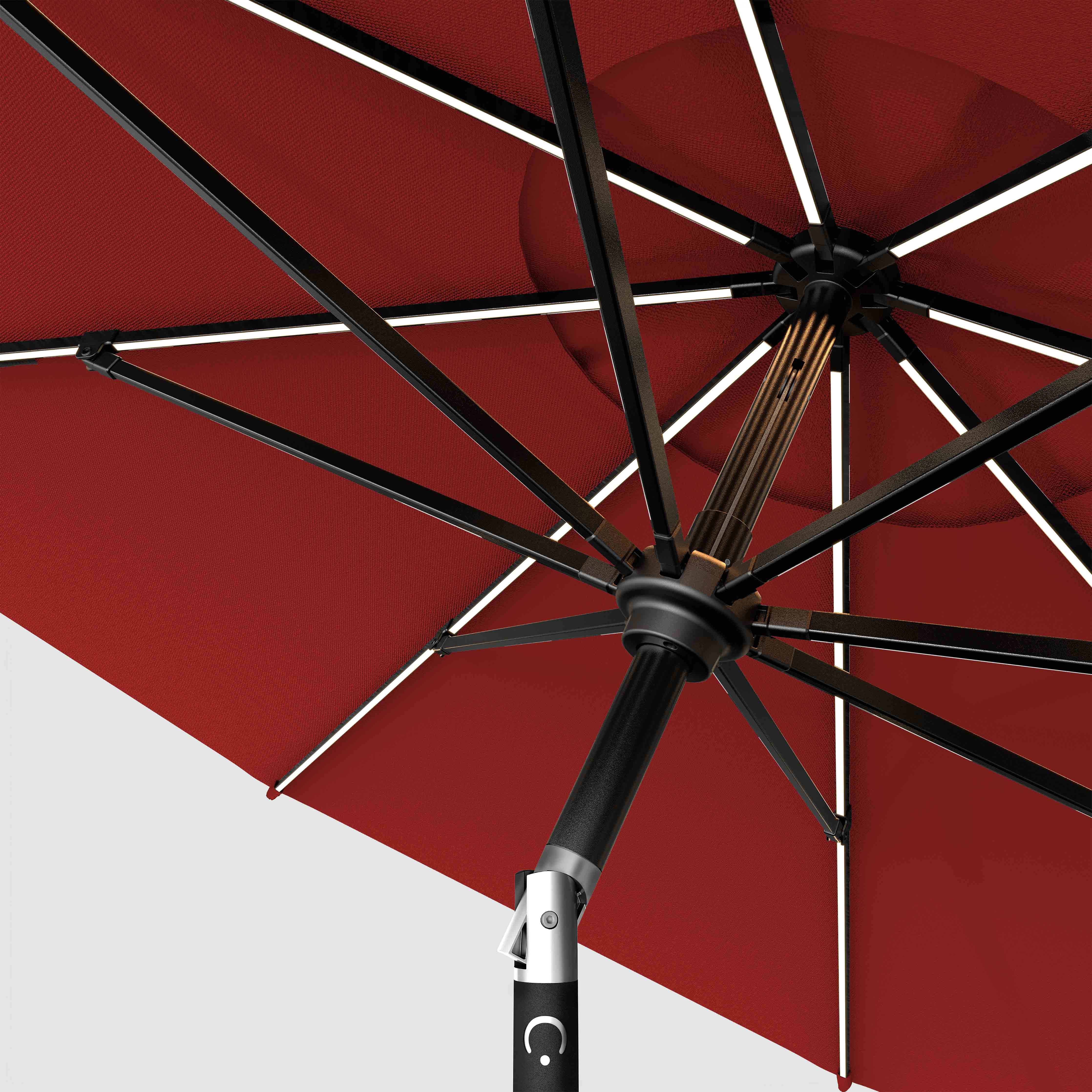The Glow - Sunbrella Red