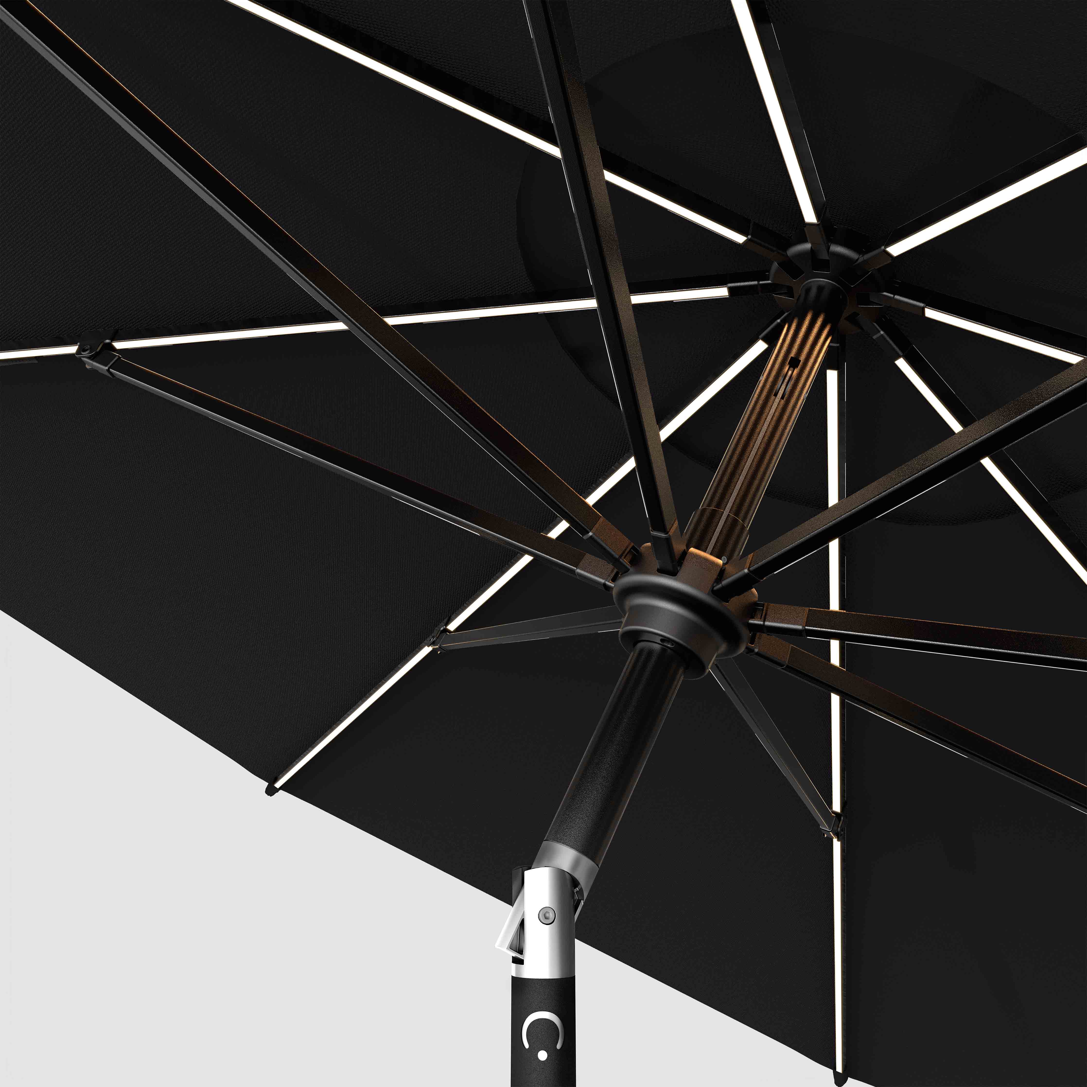 The Glow - Sunbrella Black