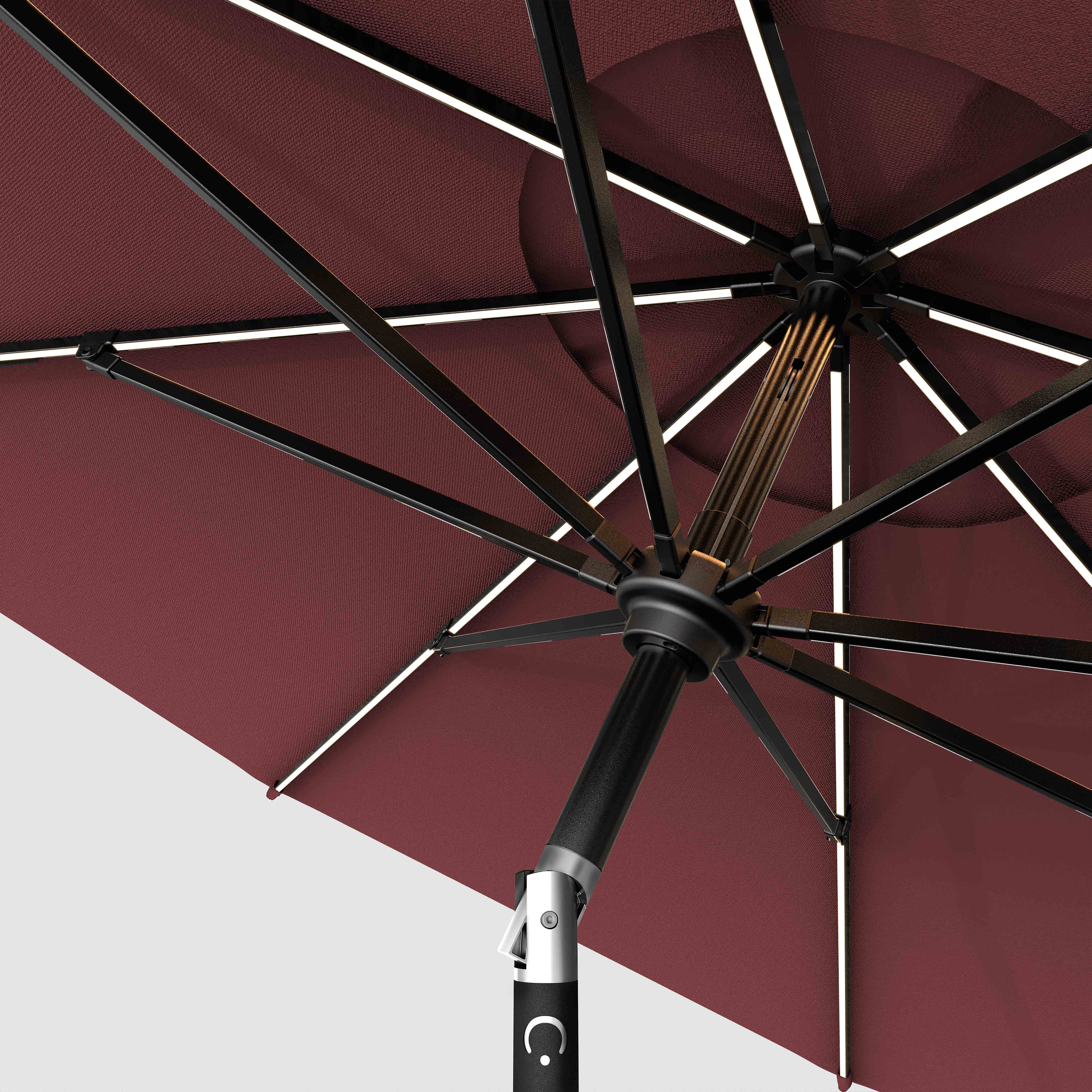 The Glow - Terylast Cherry - Burgundy