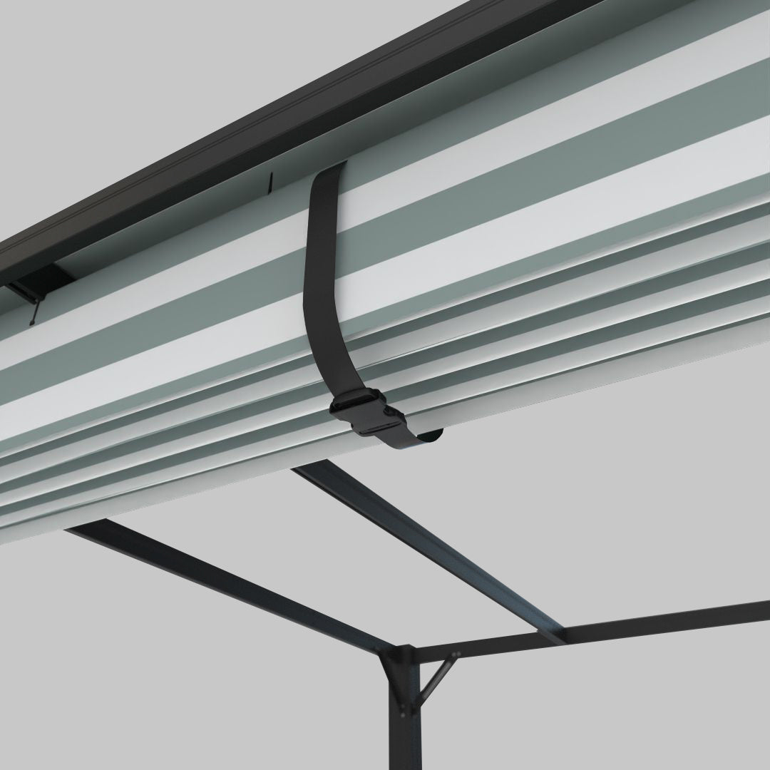 #configuration pergola_double #frame colour_Black