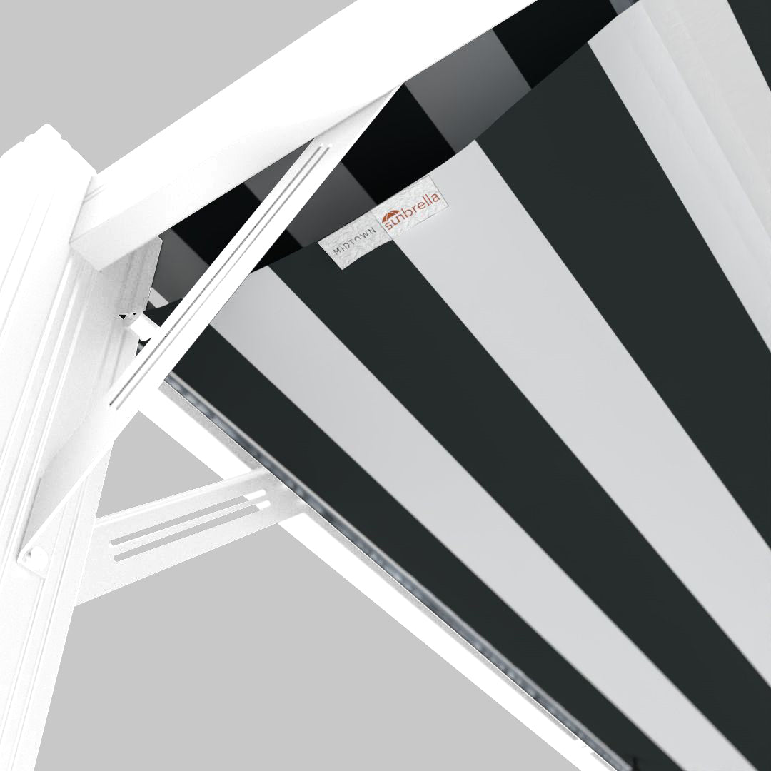 #configuration pergola_U shape #frame colour_White