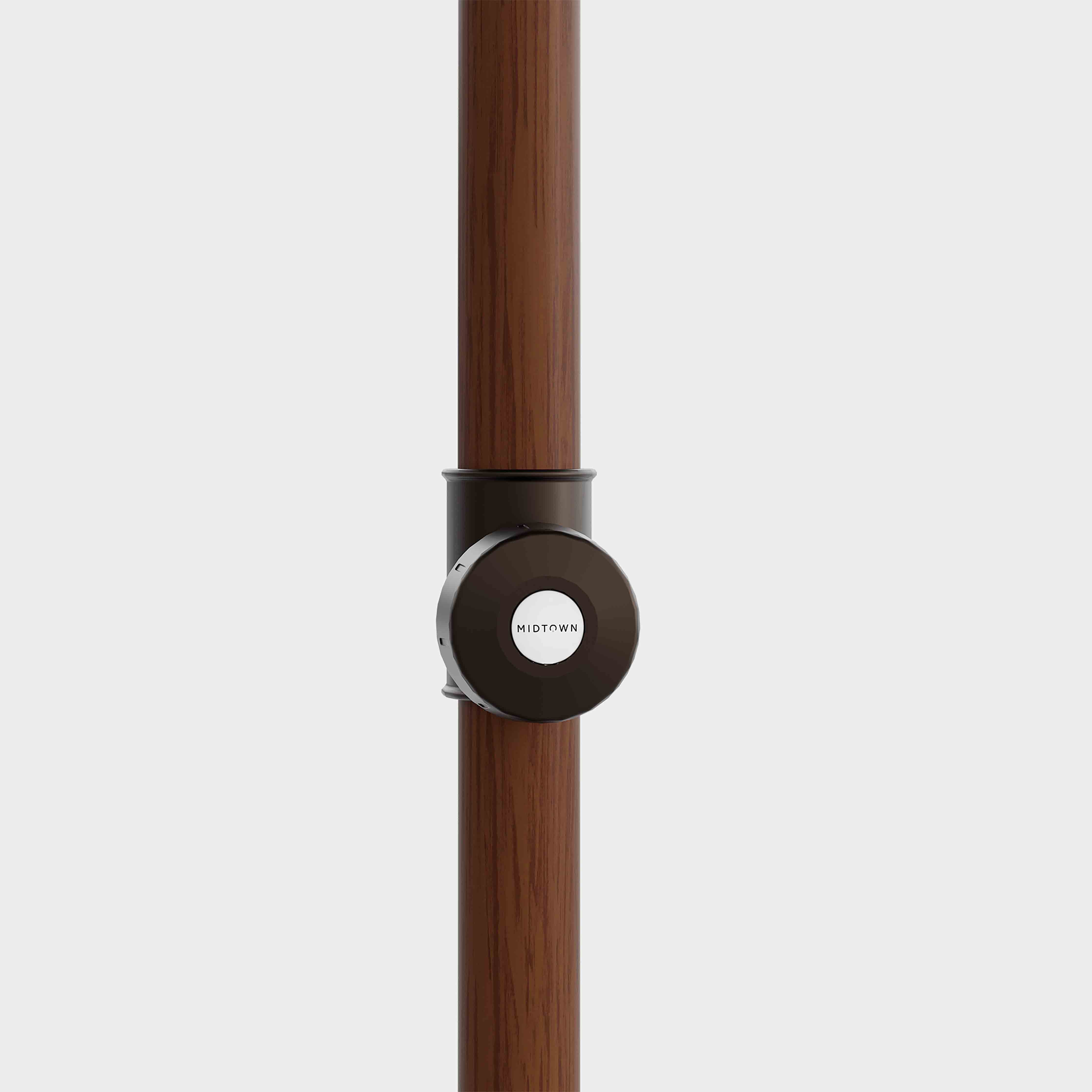#pole finish_Wooden