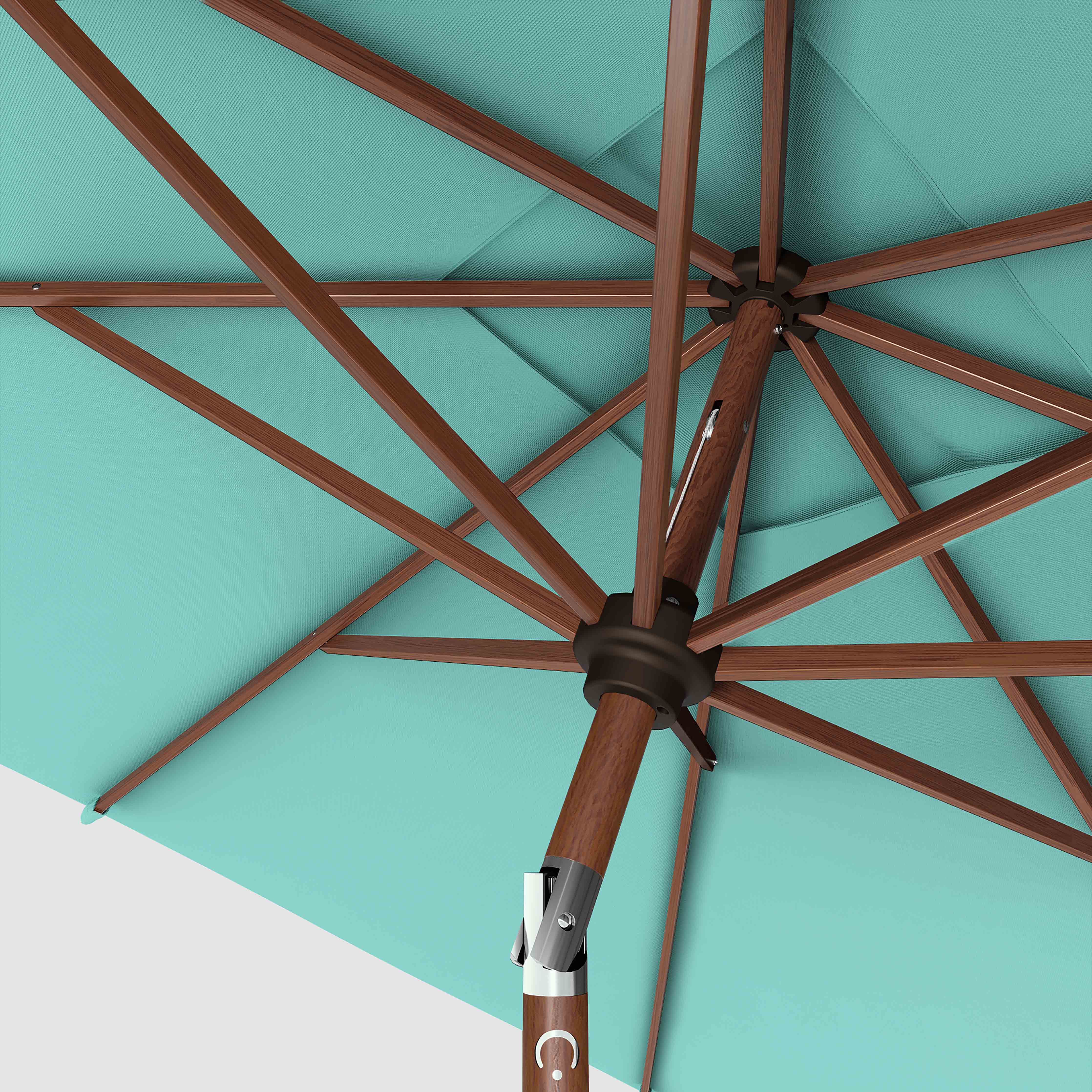 #pole finish_Wooden