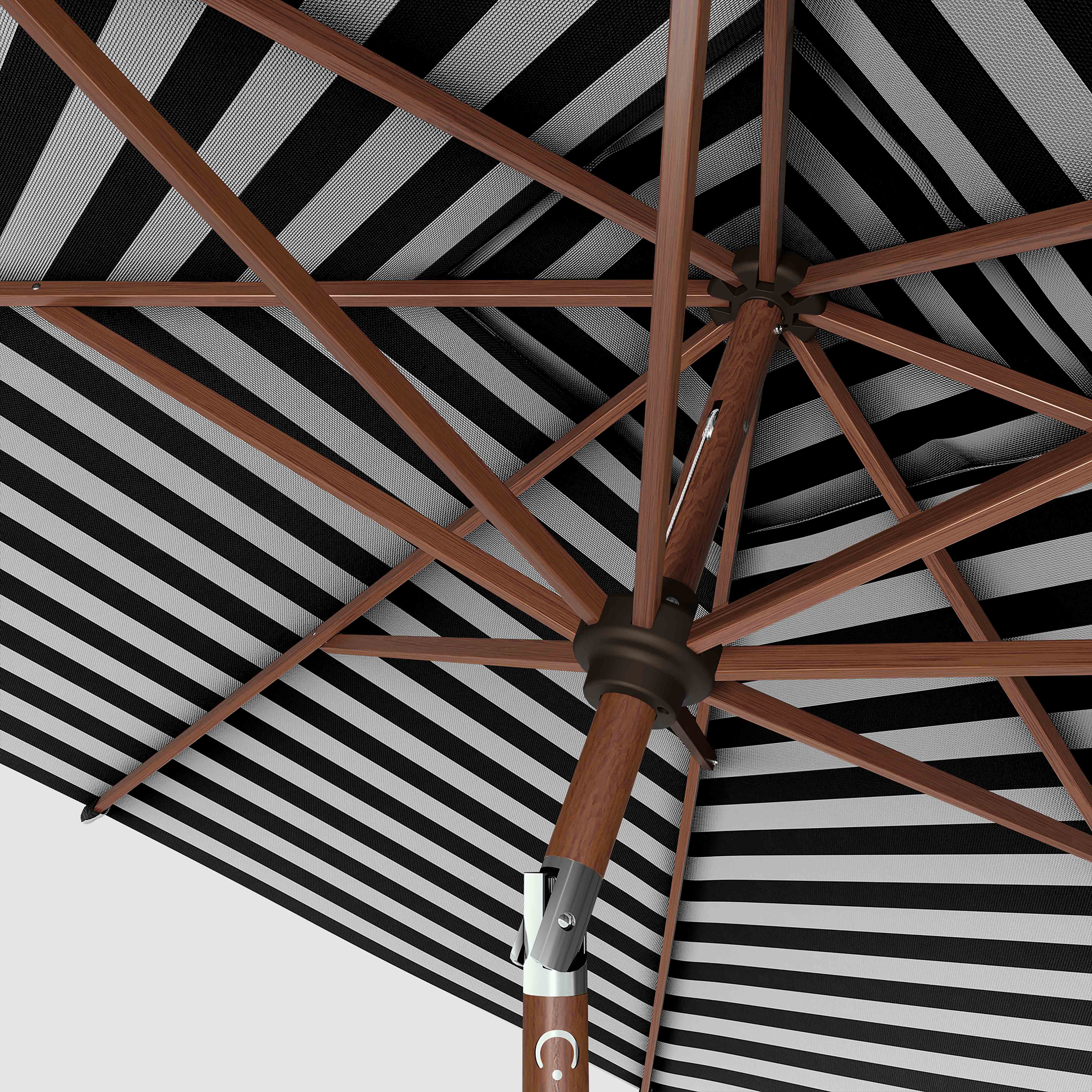 #pole finish_Wooden
