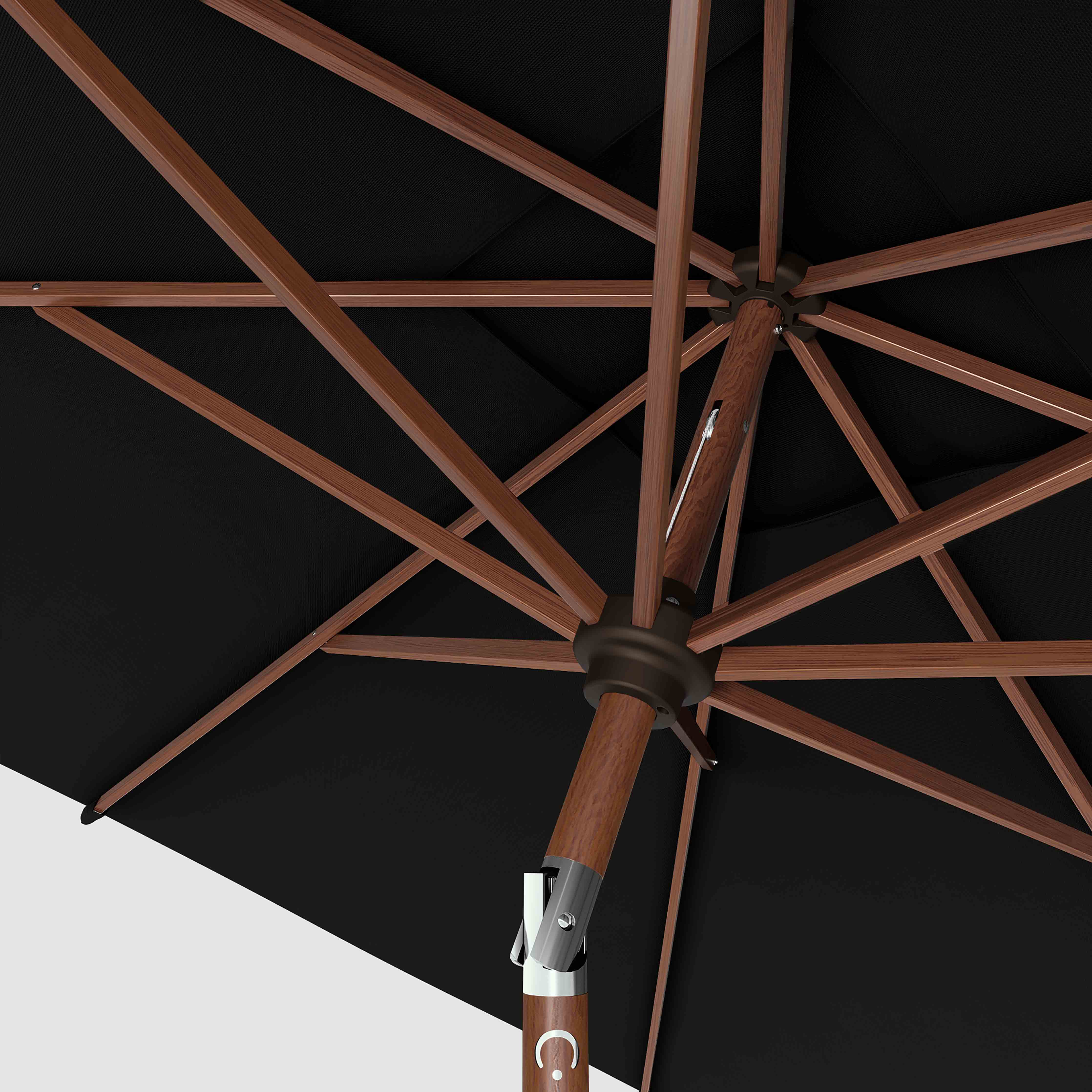 #pole finish_Wooden