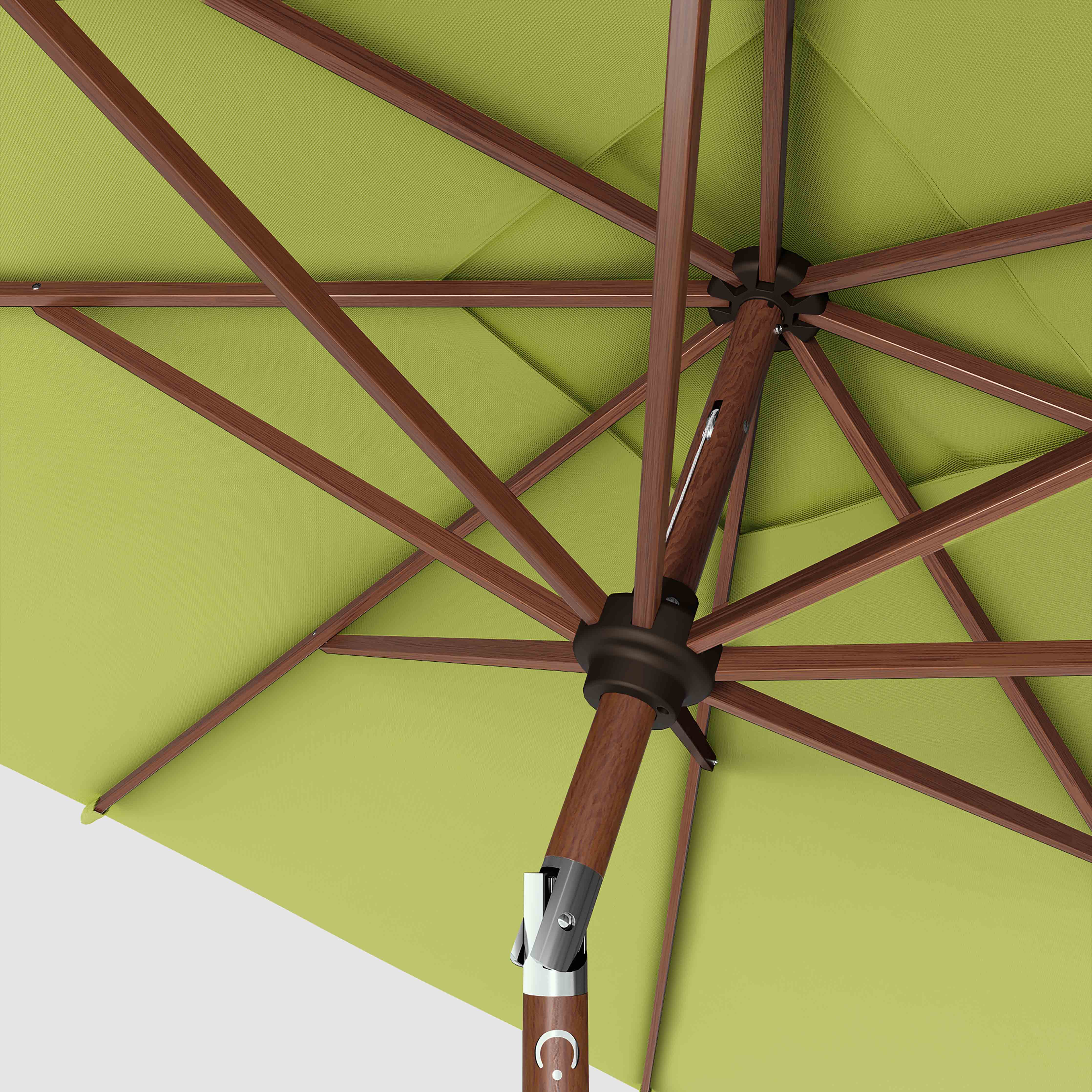 #pole finish_Wooden