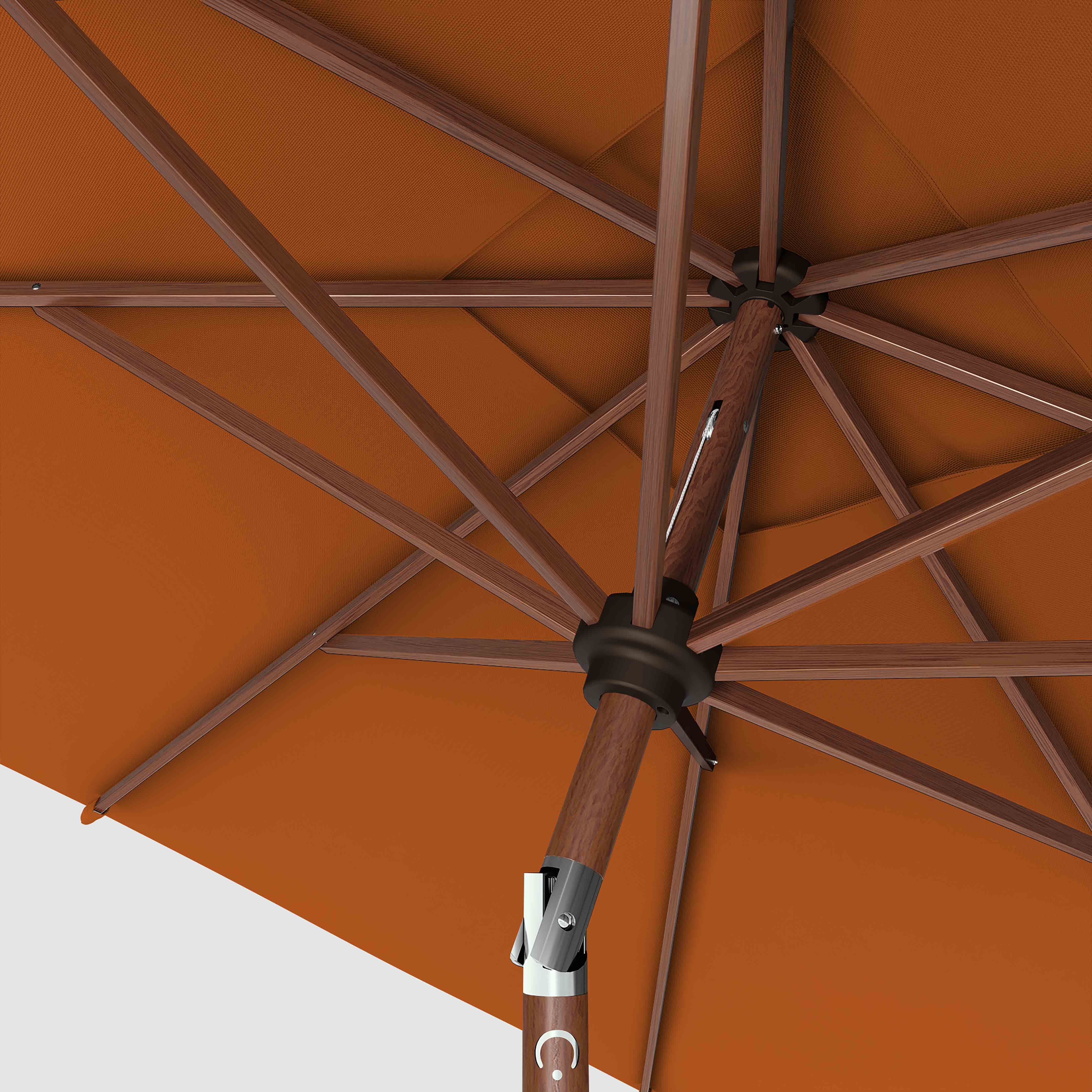 #pole finish_Wooden