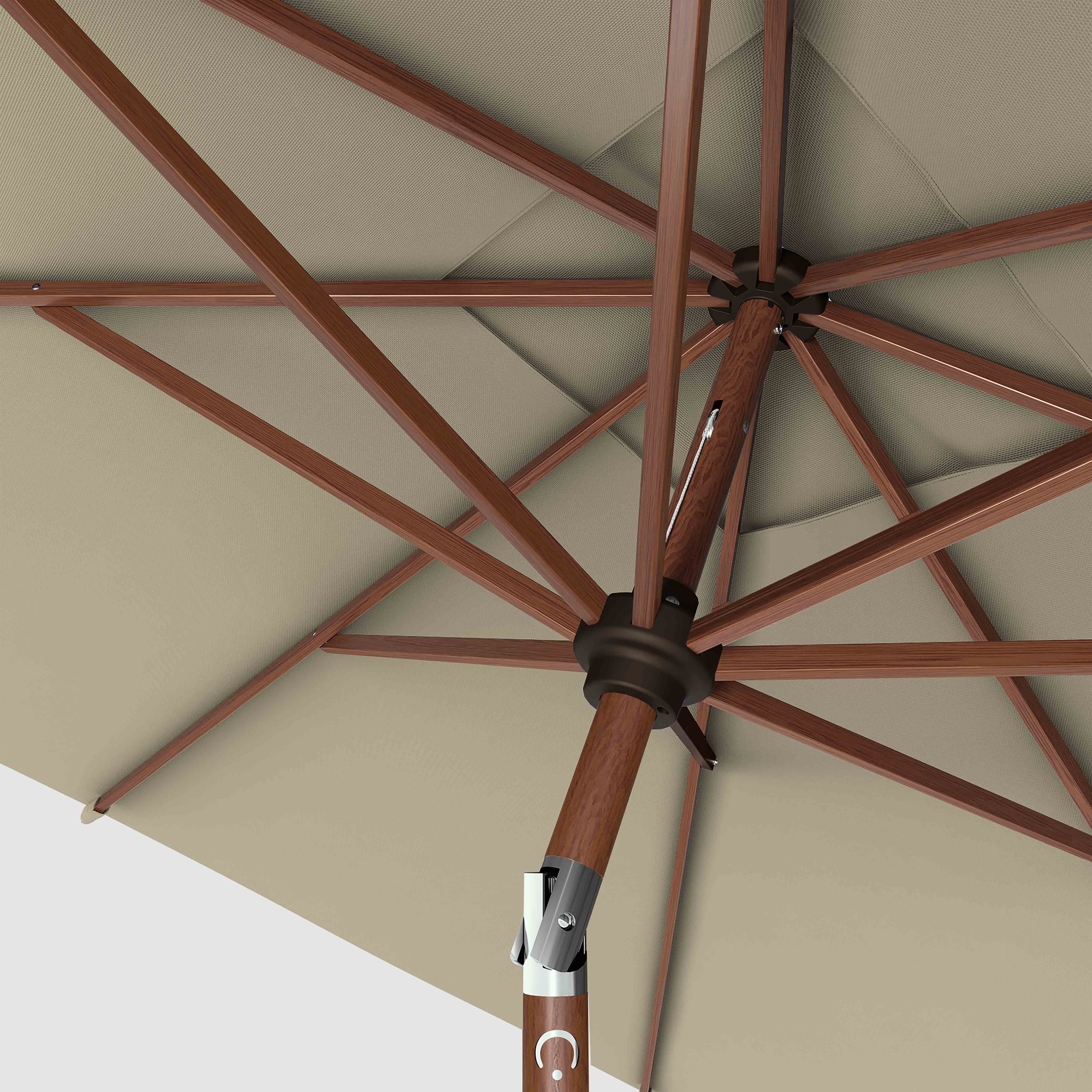 #pole finish_Wooden