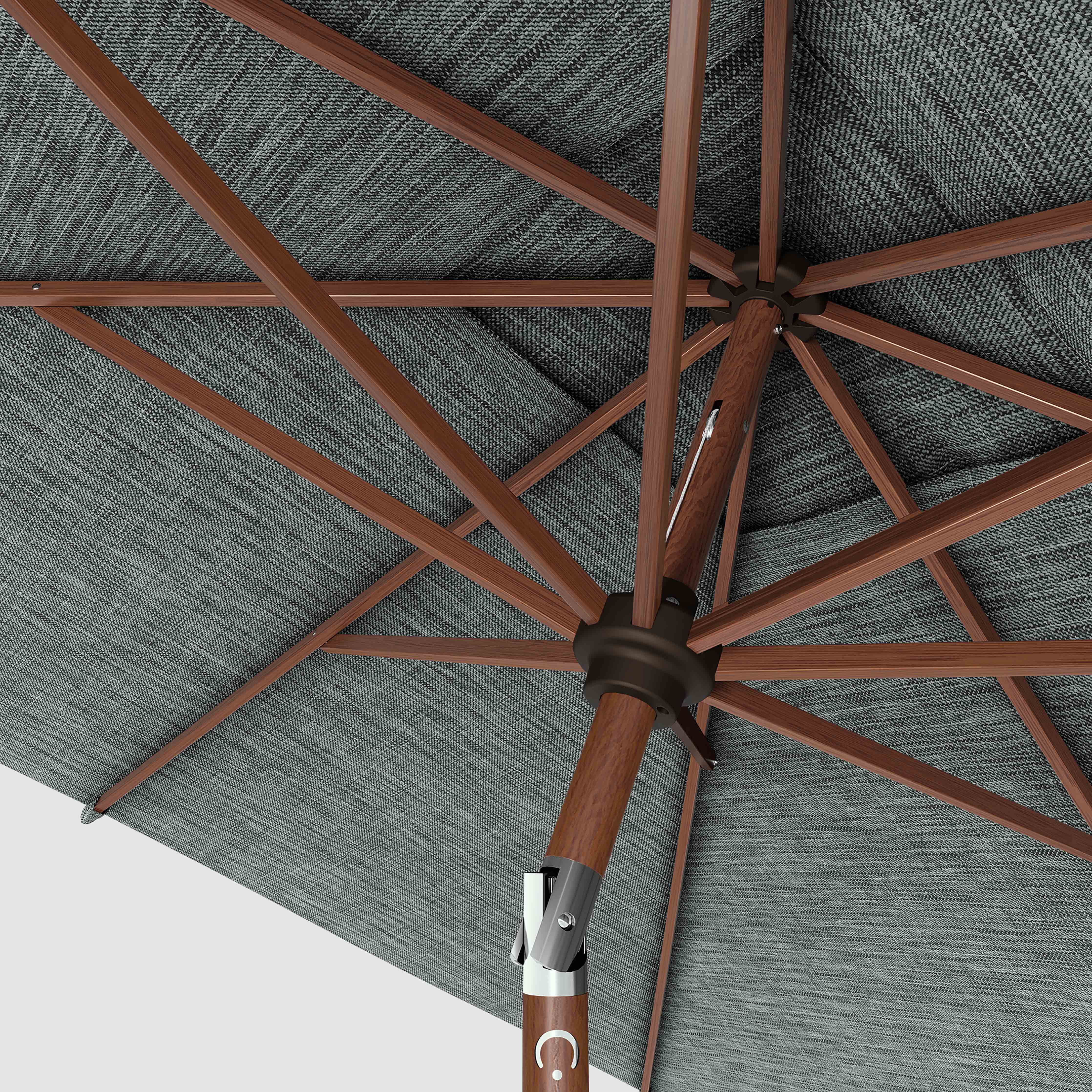 #pole finish_Wooden