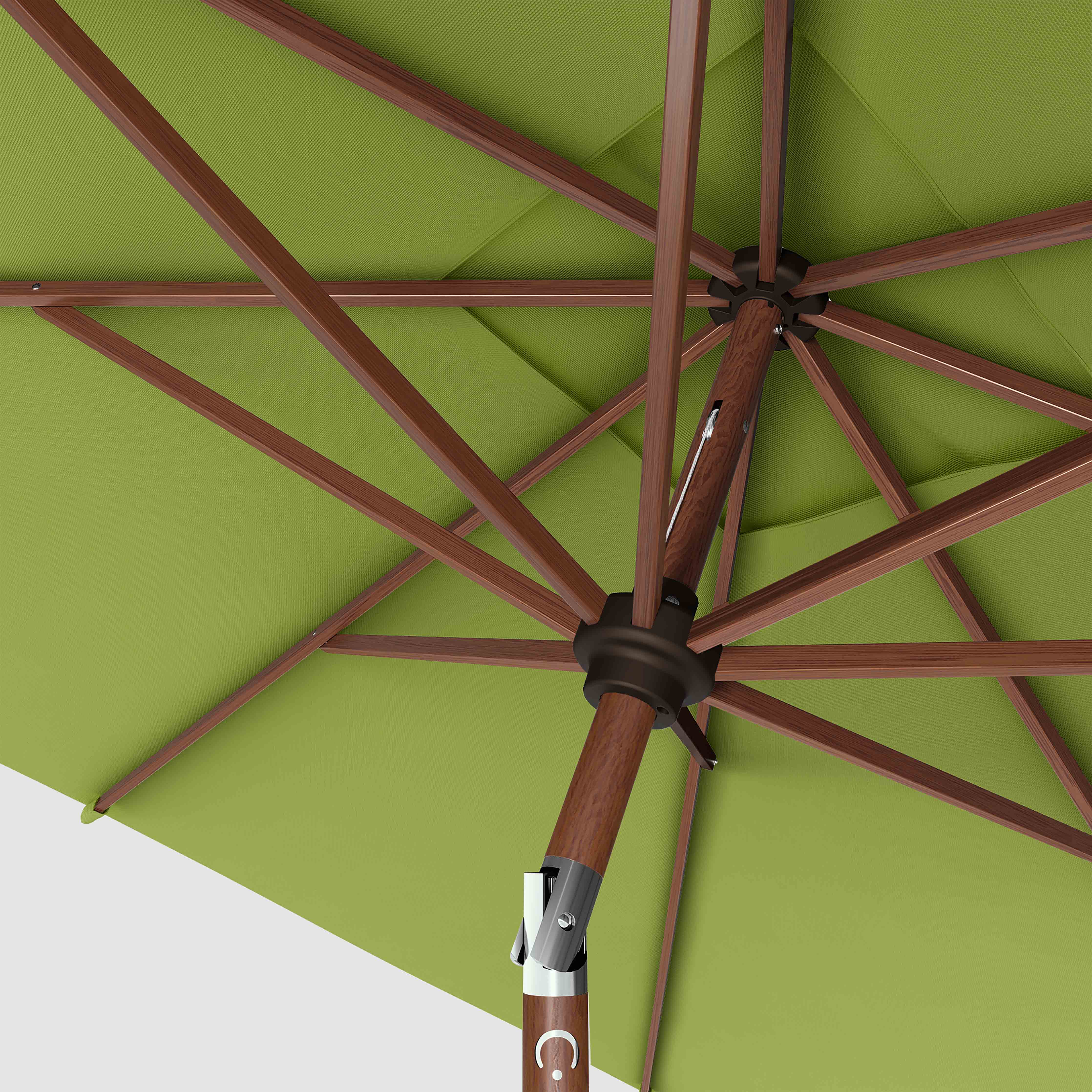 #pole finish_Wooden