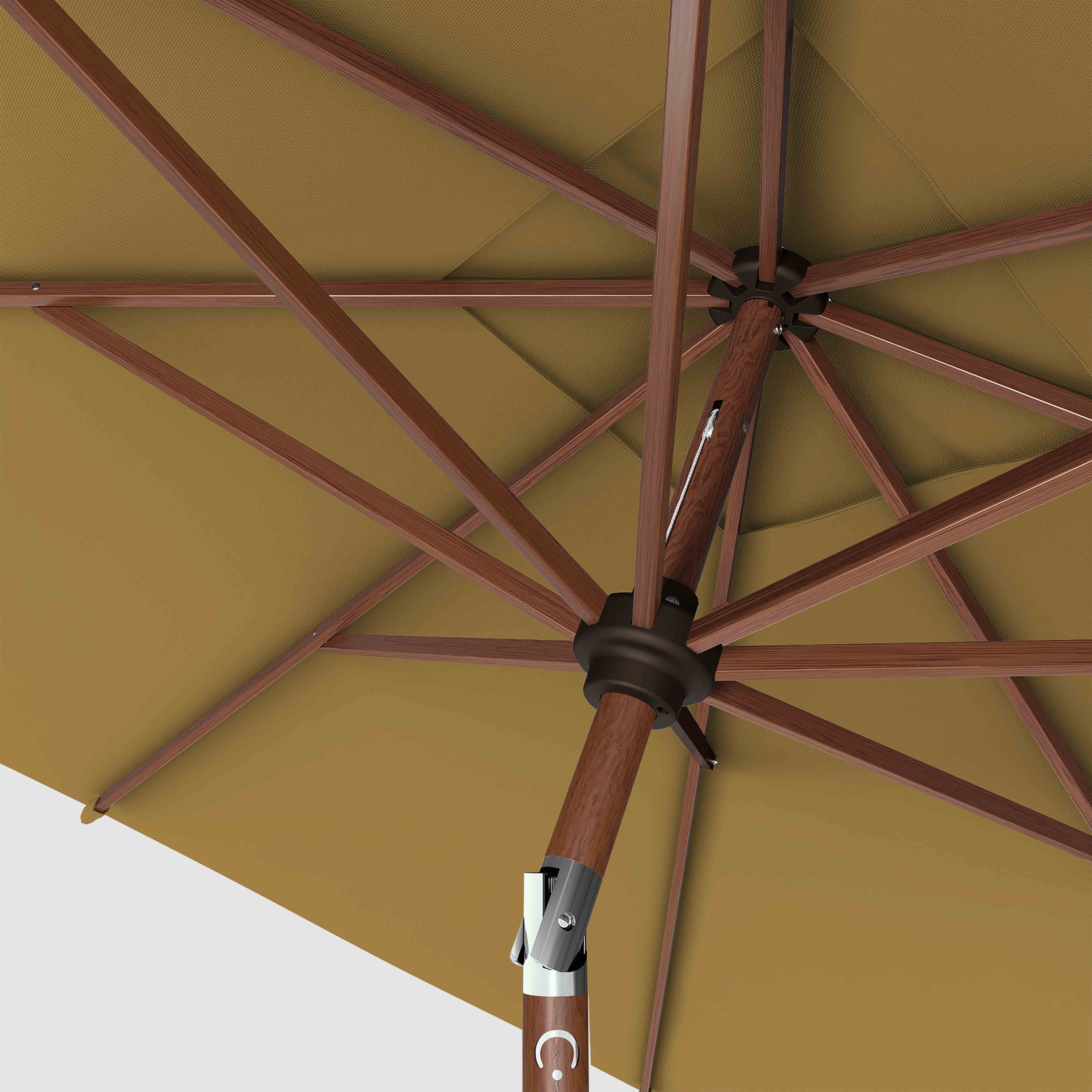 #pole finish_Wooden