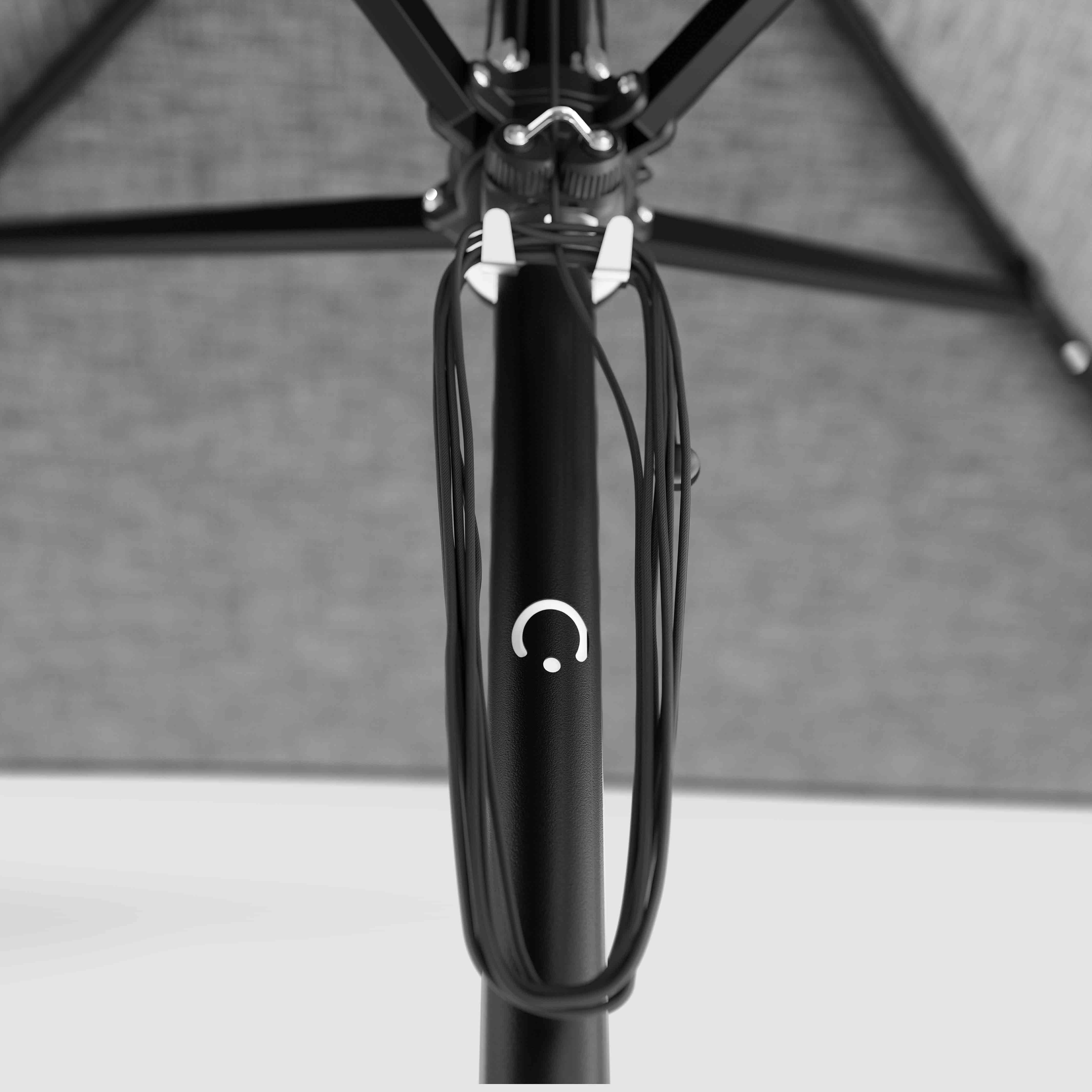 #Size_8.5ft x 8.5ft #pole finish_Black