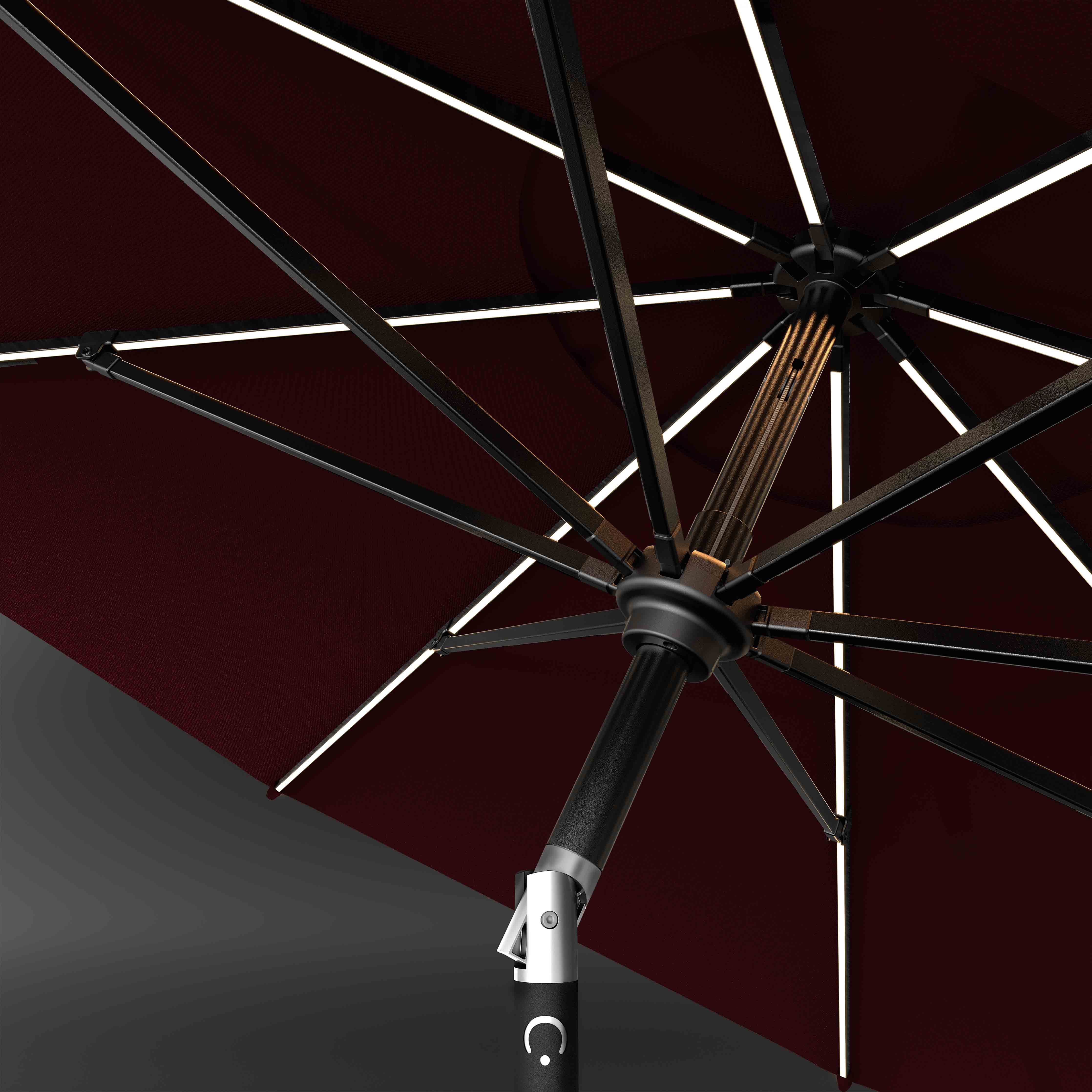 The Glow - Sunbrella Burgundy