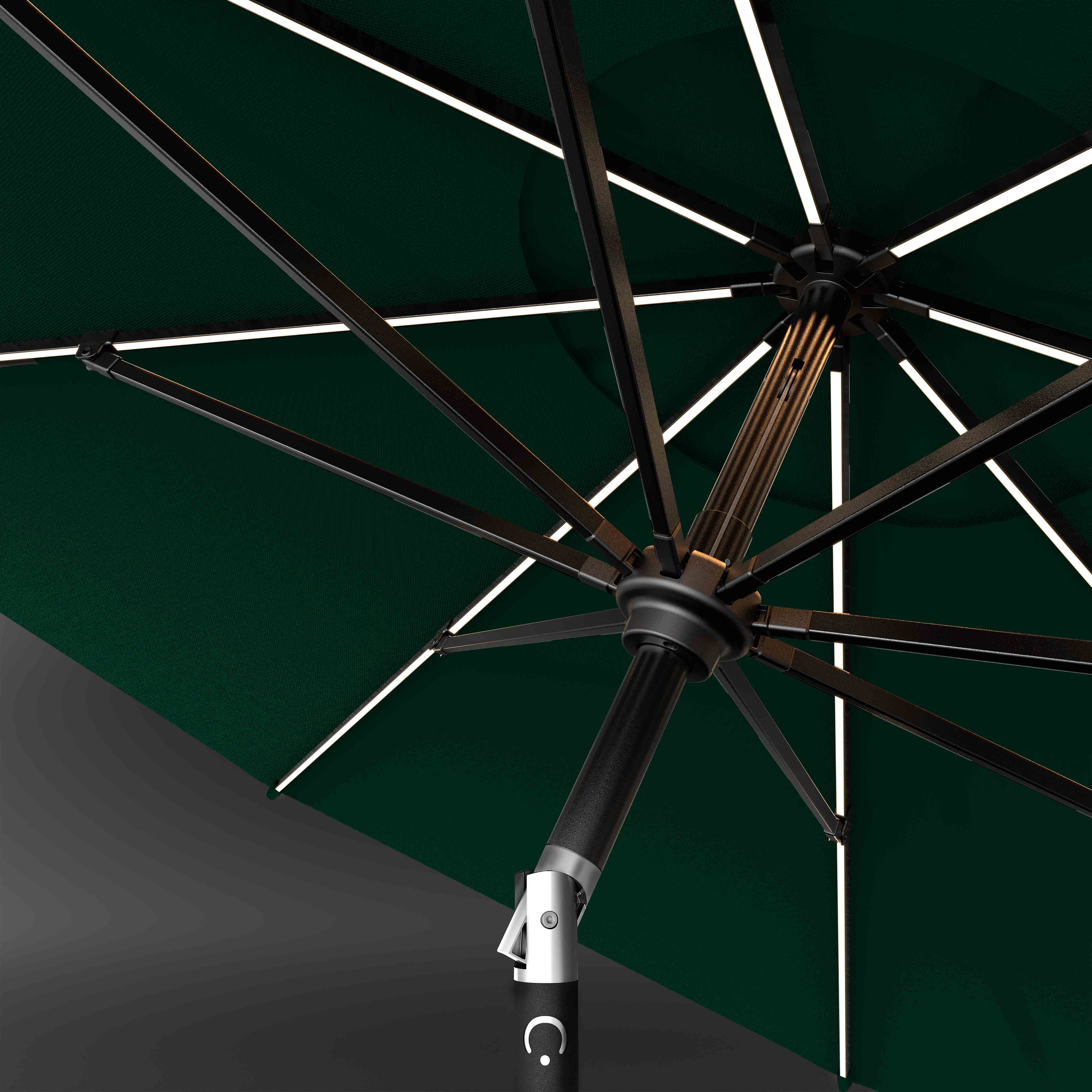 The Glow - Sunbrella Forest Green
