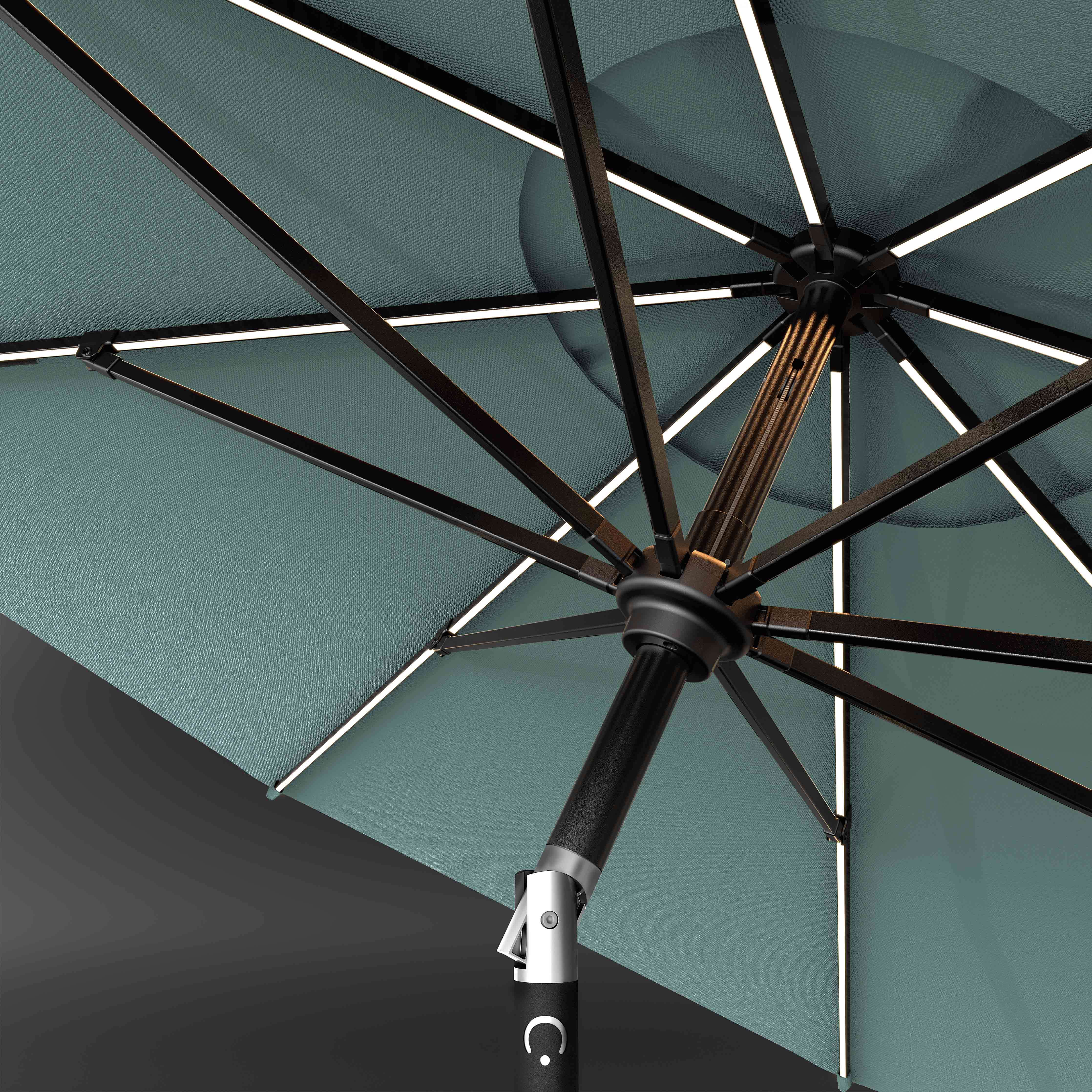 The Glow - Sunbrella Canvas Glacier