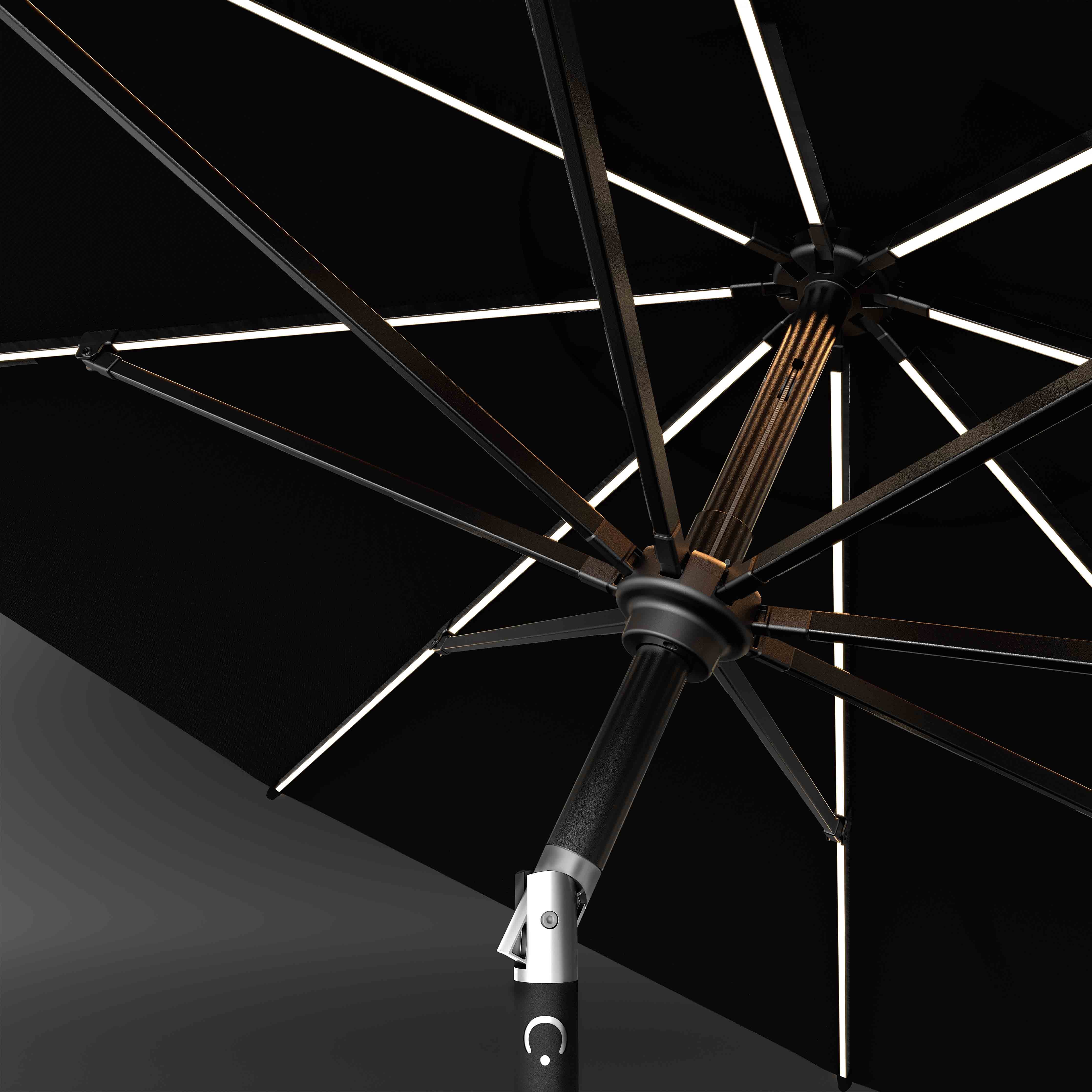 The Glow - Sunbrella Black