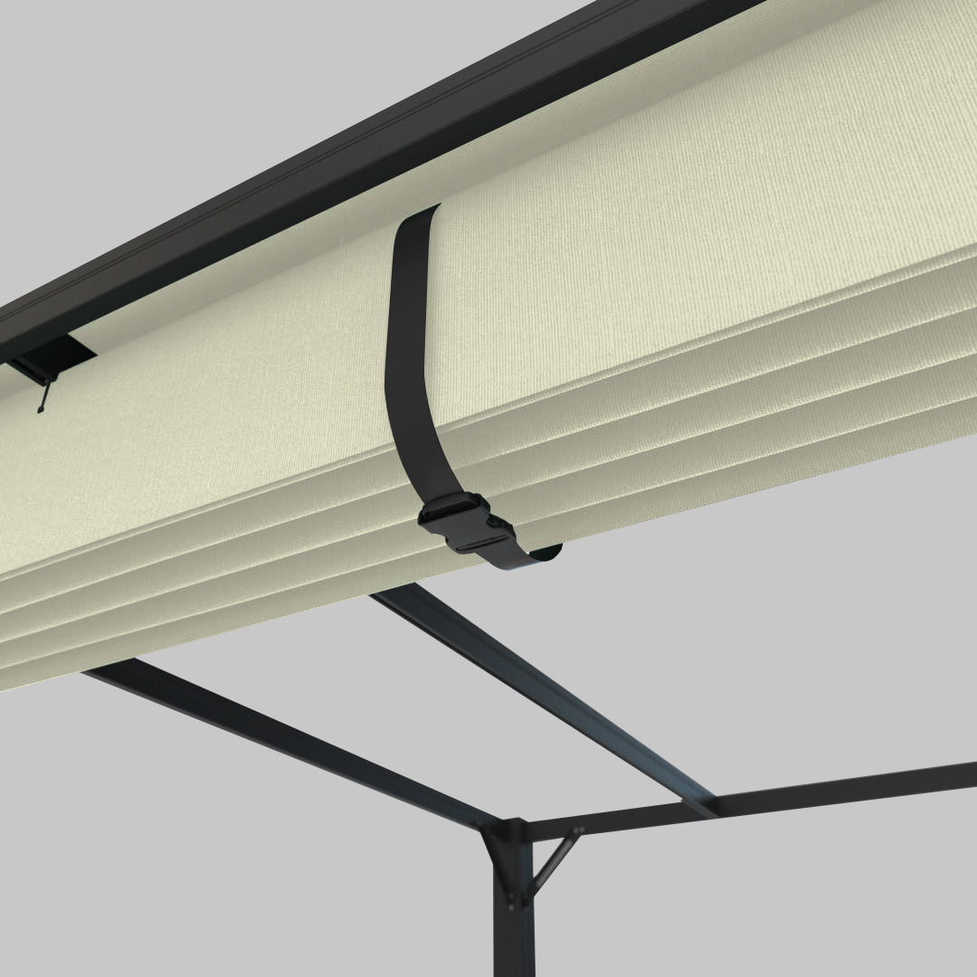 #configuration pergola_U shape #frame colour_Aluminum