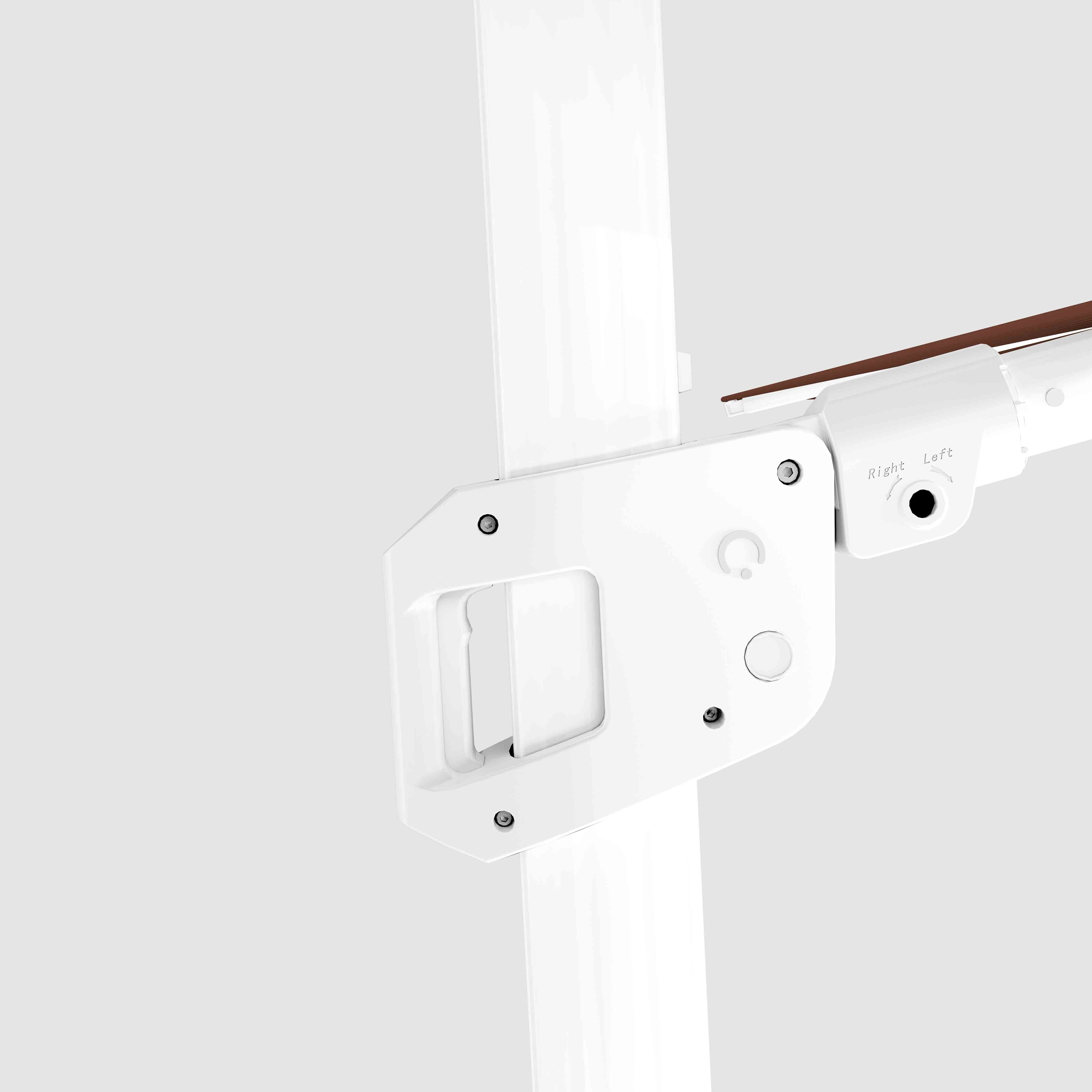 #pole finish_White