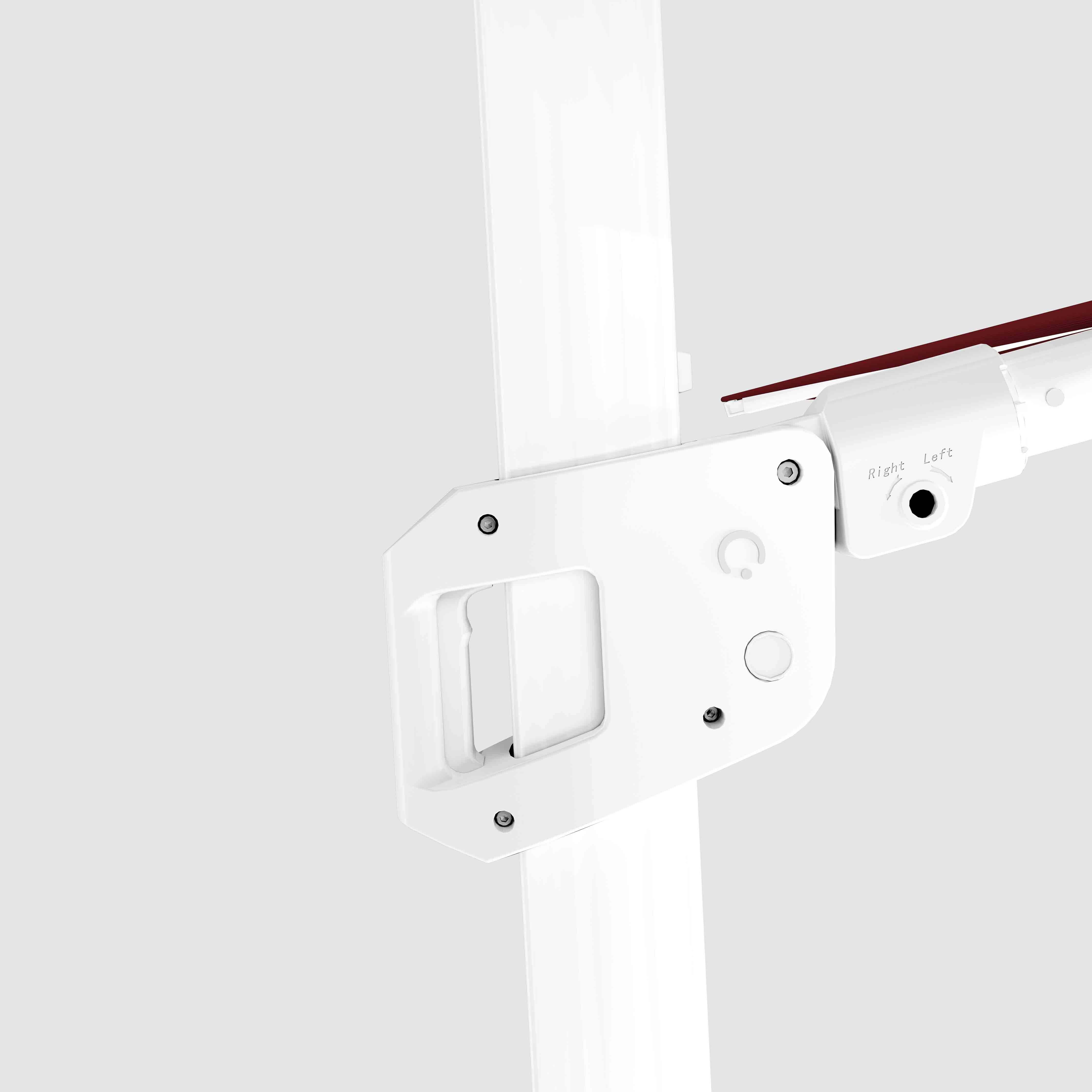 #pole finish_White