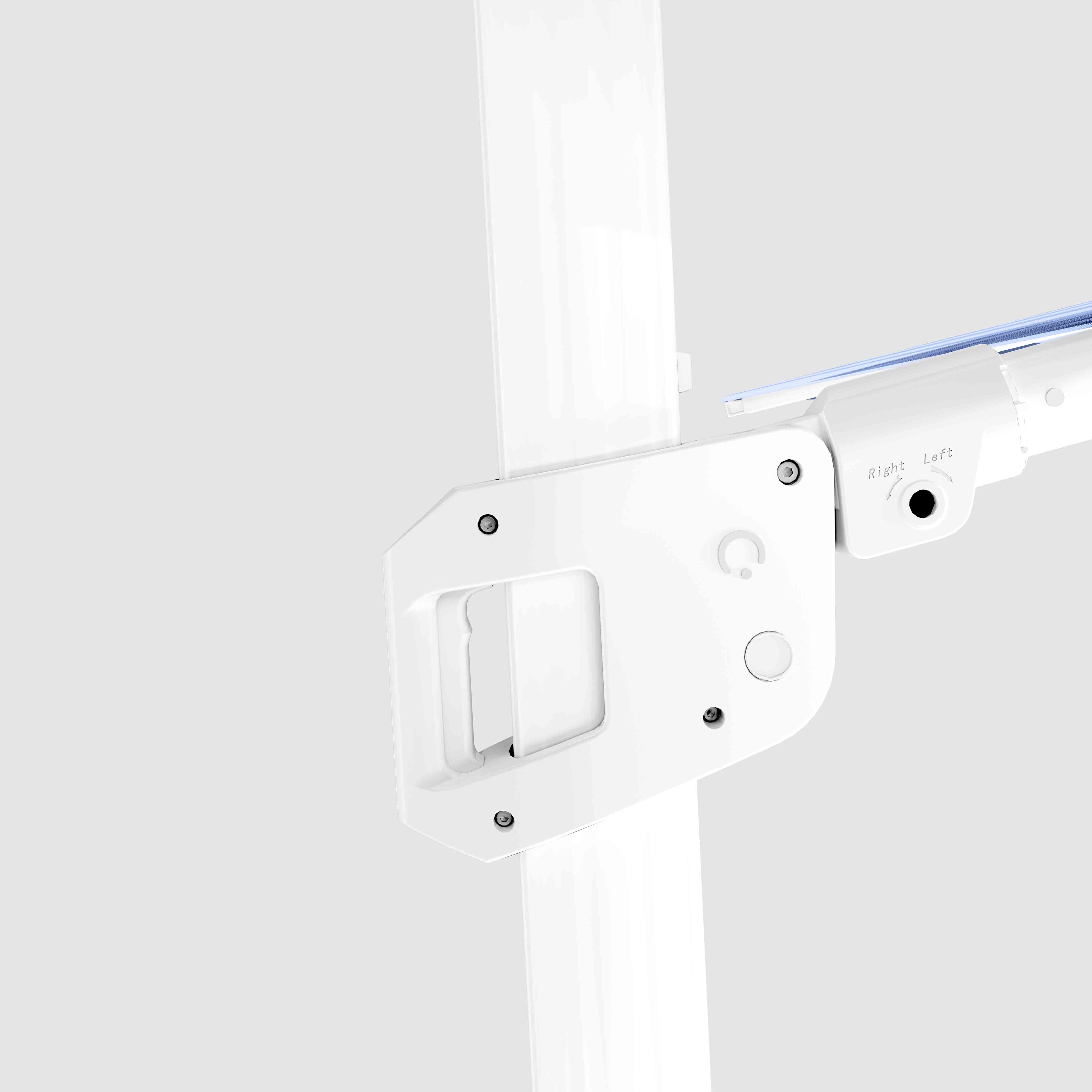 #pole finish_White